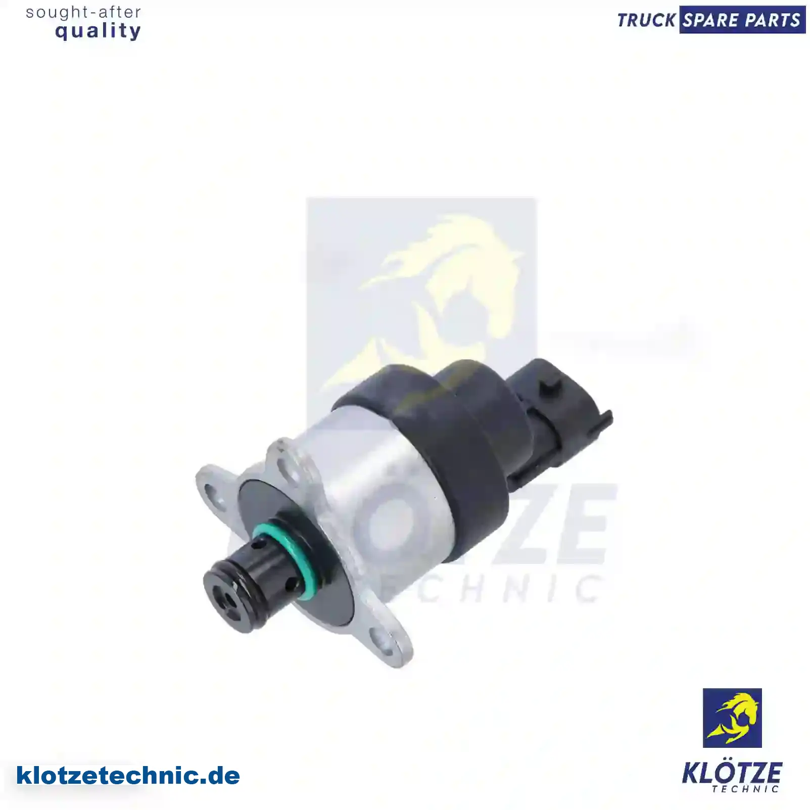 Control valve, injection pump, 51125050033, 2V5130765, ZG02401-0008 || Klötze Technic