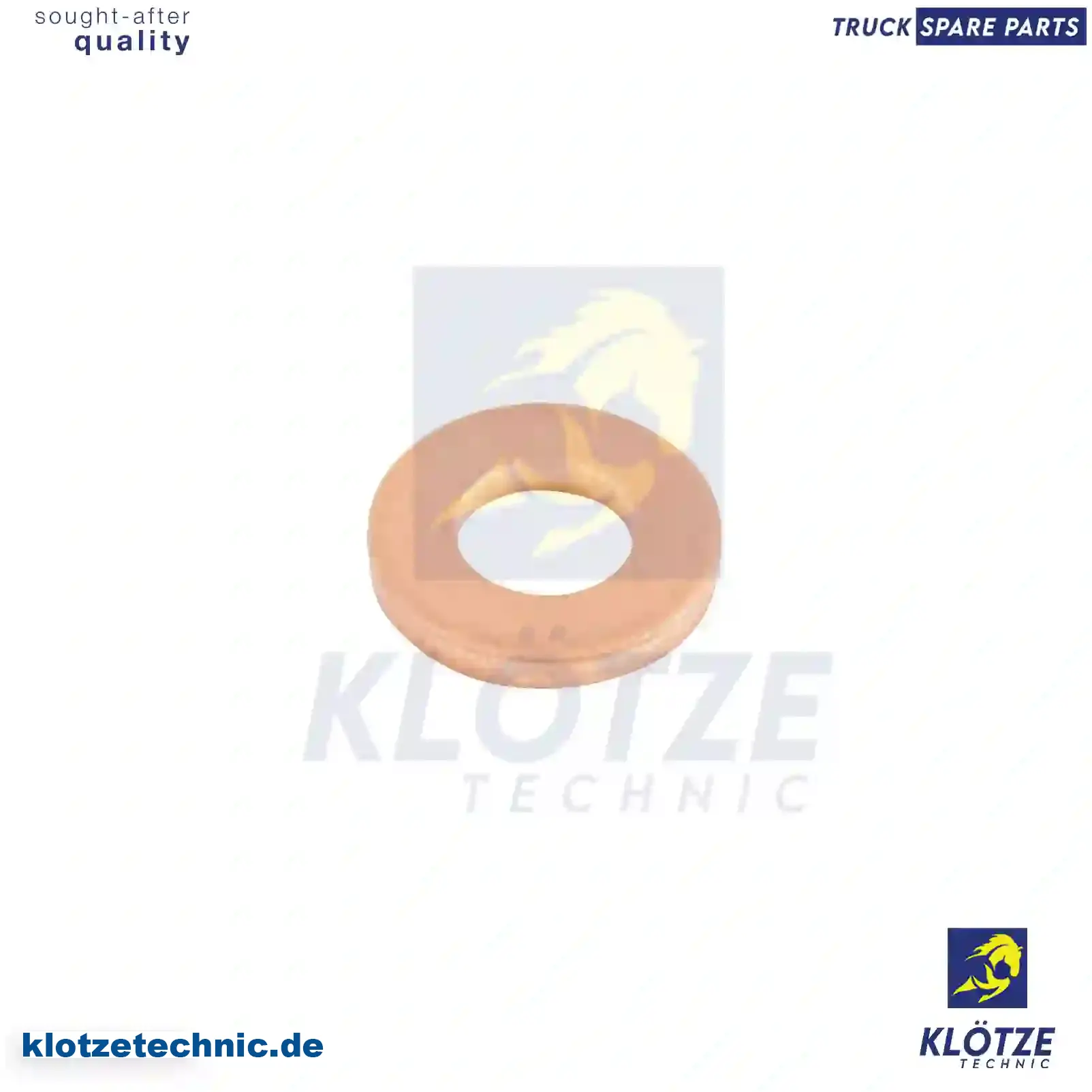 Copper washer, injection nozzle, 0527157, 527157, 51987010093, , || Klötze Technic