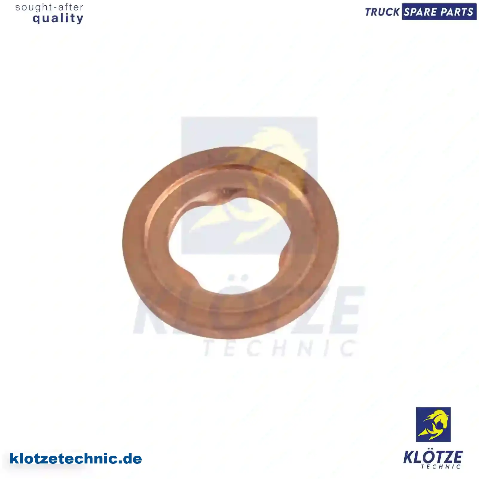 Seal ring, nozzle holder, 5410170260, 9060170260, ZG02056-0008 || Klötze Technic