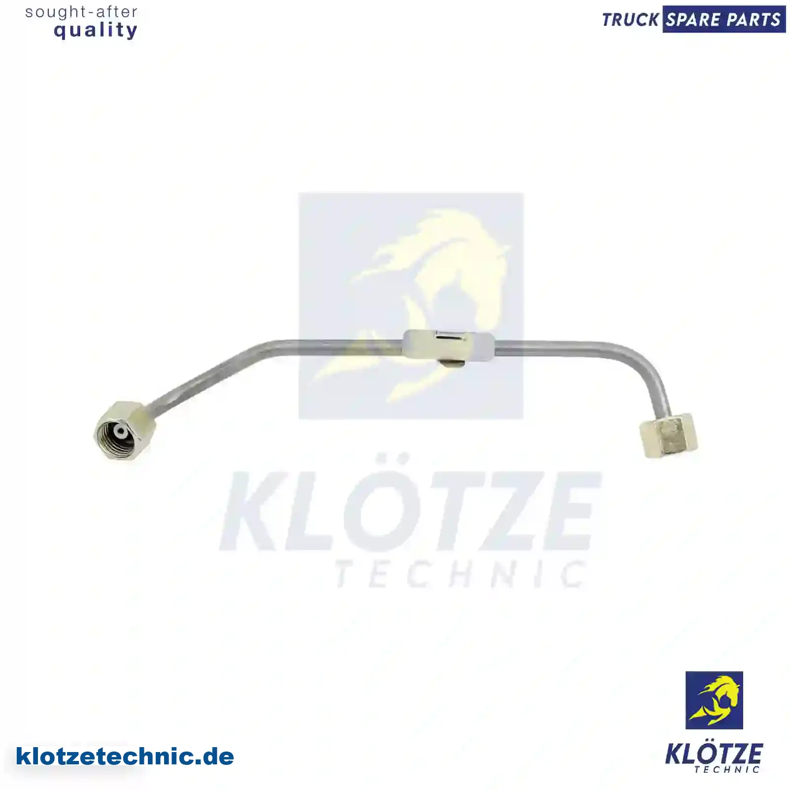 Pressure line, injection pump, 5410701133, 5410701533, 5410701733, 5410701933, ZG10494-0008 || Klötze Technic