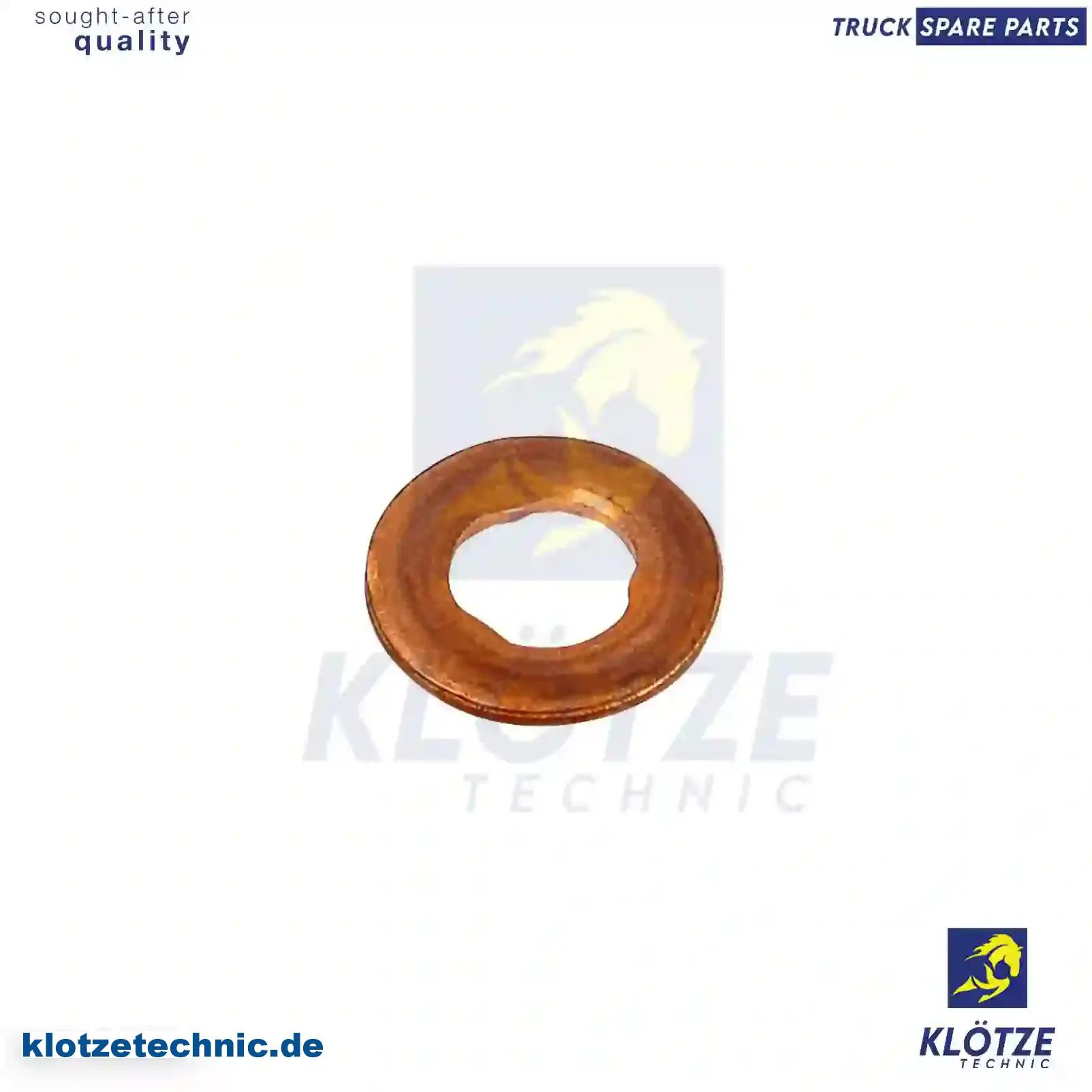 Seal ring, injection nozzle, 6010171360, 6110170060, 6110170061, ZG02052-0008 || Klötze Technic