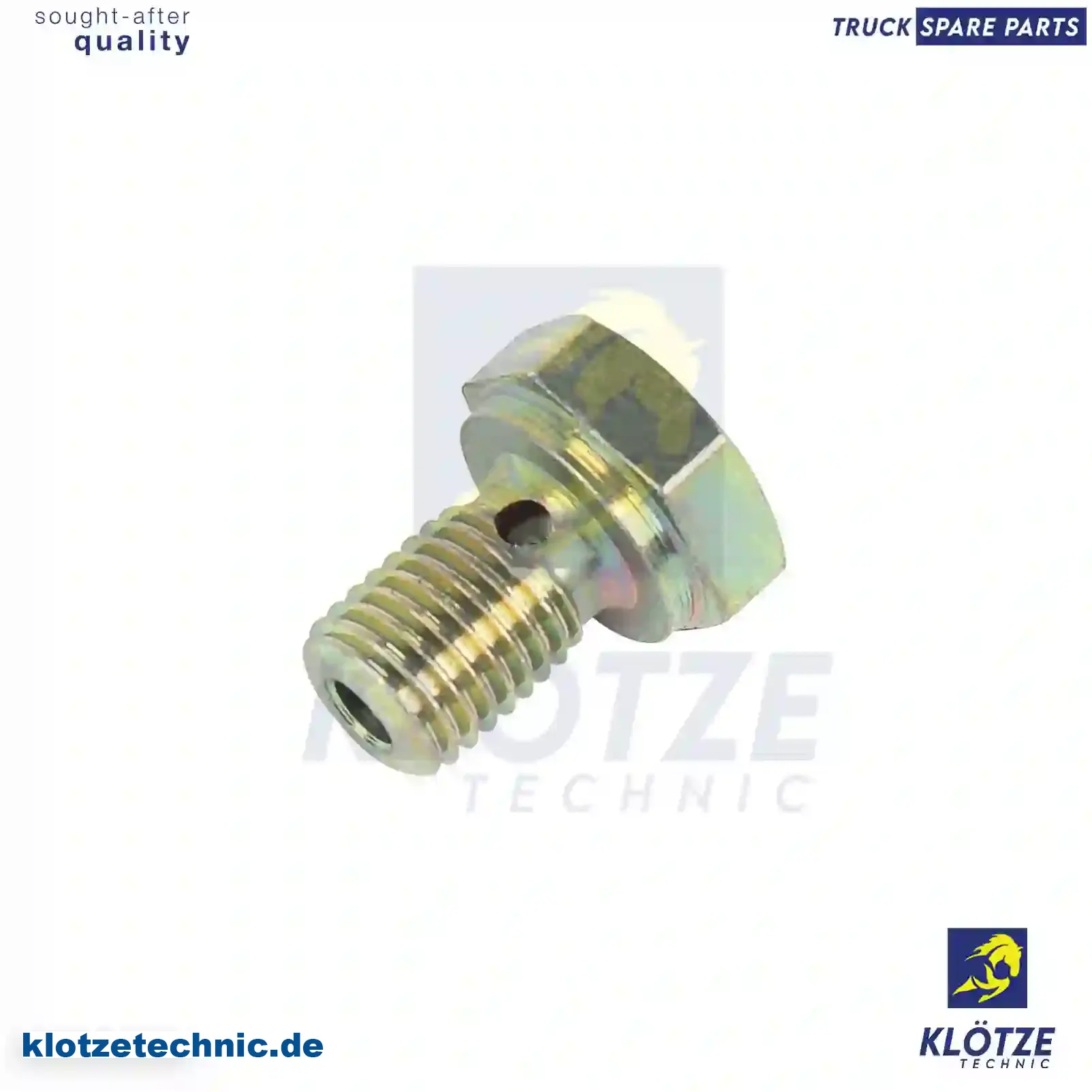 Bleeder screw, fuel filter, 243005, 471177, || Klötze Technic