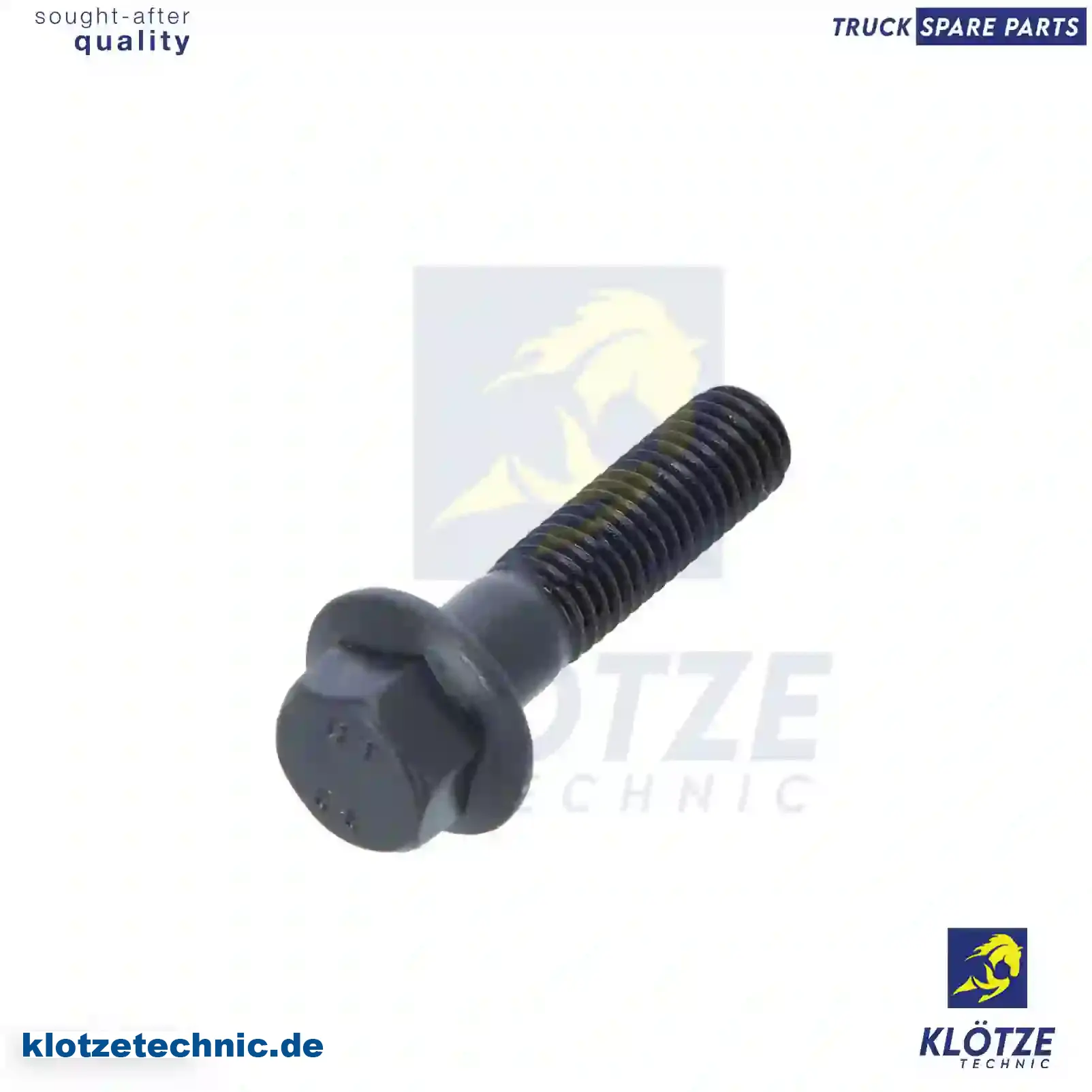 Flange screw, 812539, 965185, , , , || Klötze Technic