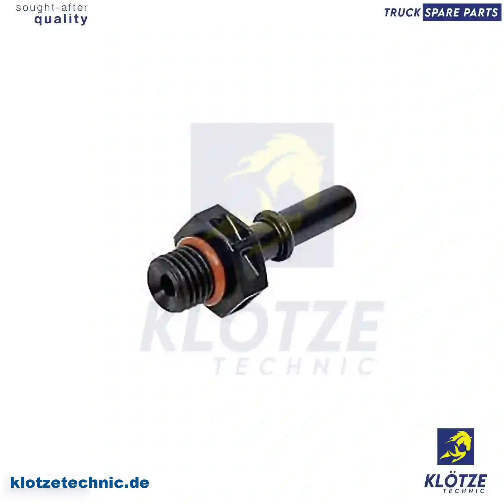 Pipe union, fuel filter, 7421762883, 21762 || Klötze Technic