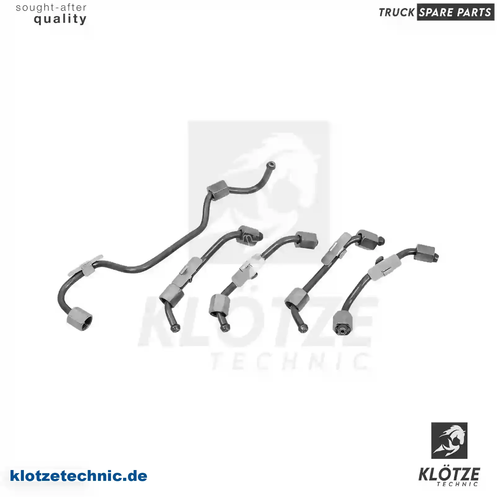 Injection line kit, 6110701033S, 6110701133S || Klötze Technic