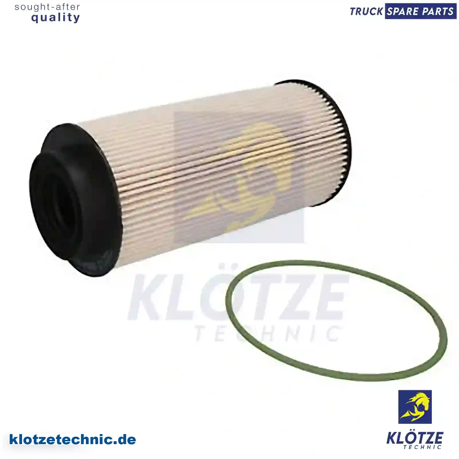 Fuel filter insert, 1852005, 2133095, 2164462 || Klötze Technic