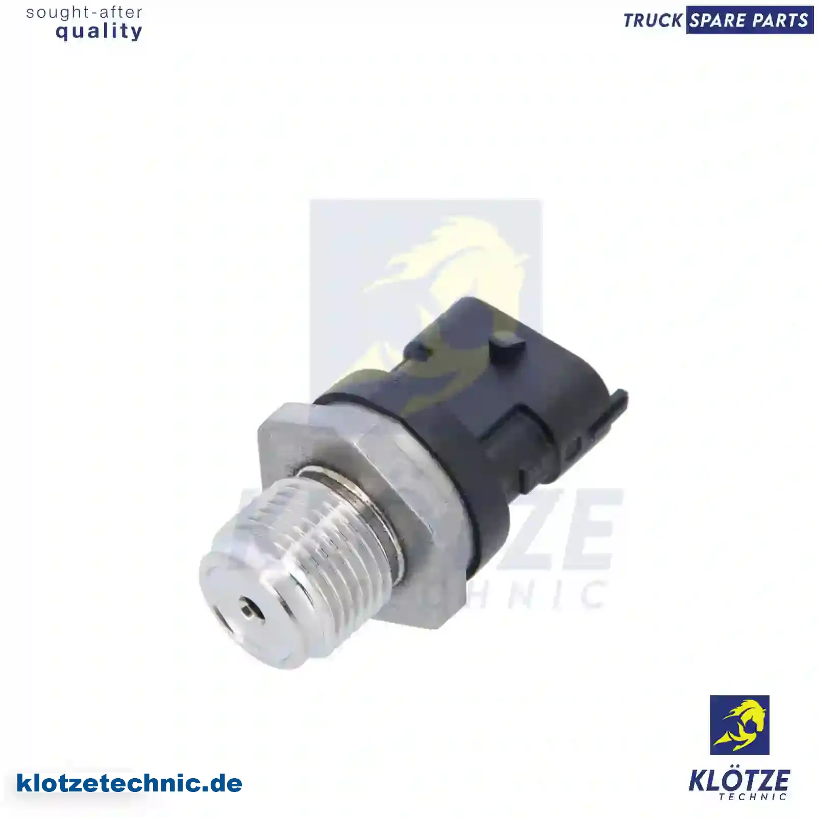 Sensor, fuel pressure, 55223142, 504333094, 51274210233 || Klötze Technic