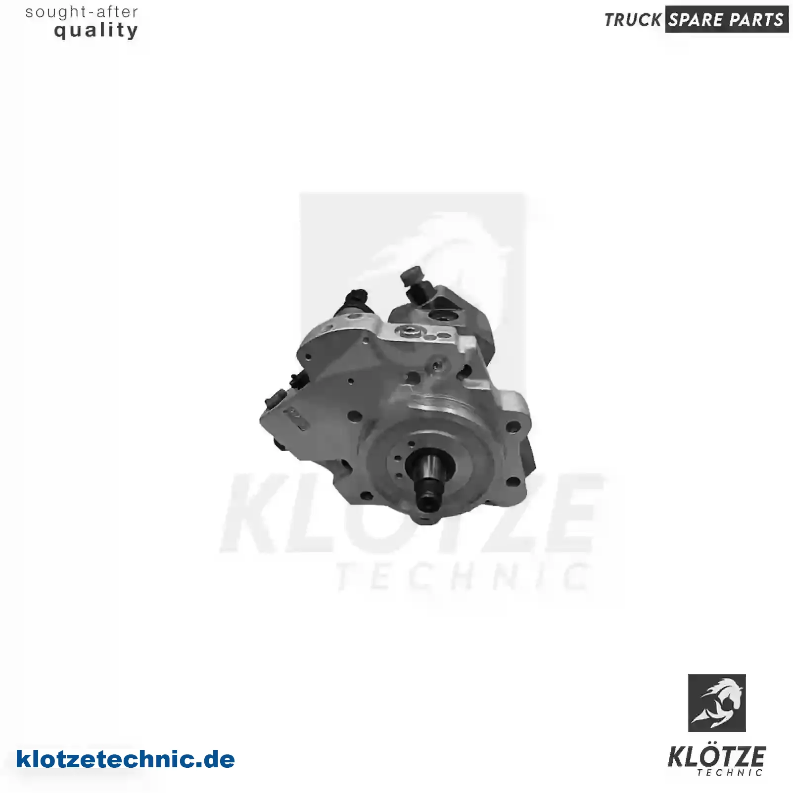 Injection pump, 5001866140, 50104 || Klötze Technic