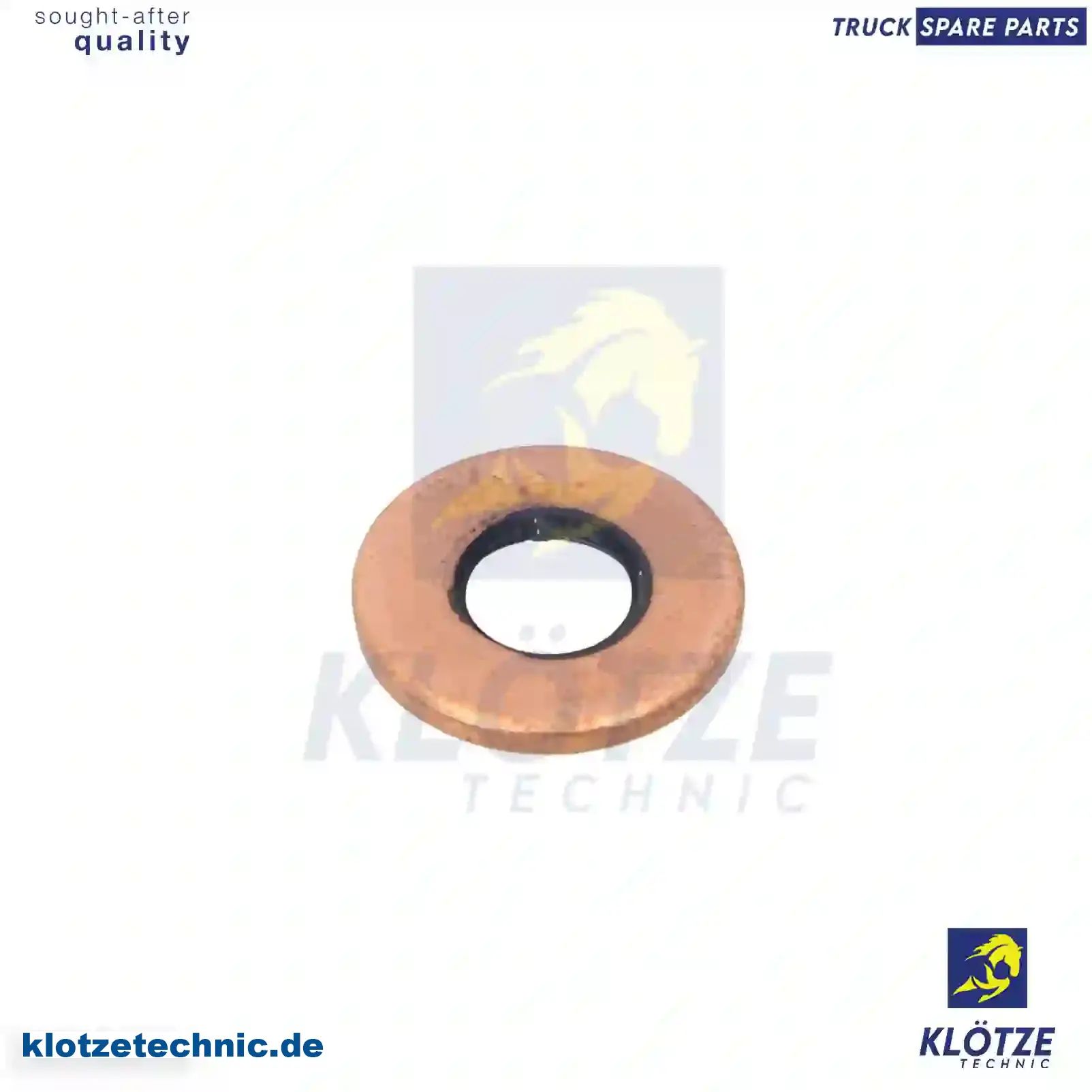 Seal ring, nozzle holder, 1387046, 1421424, 2042940, ZG02055-0008 || Klötze Technic