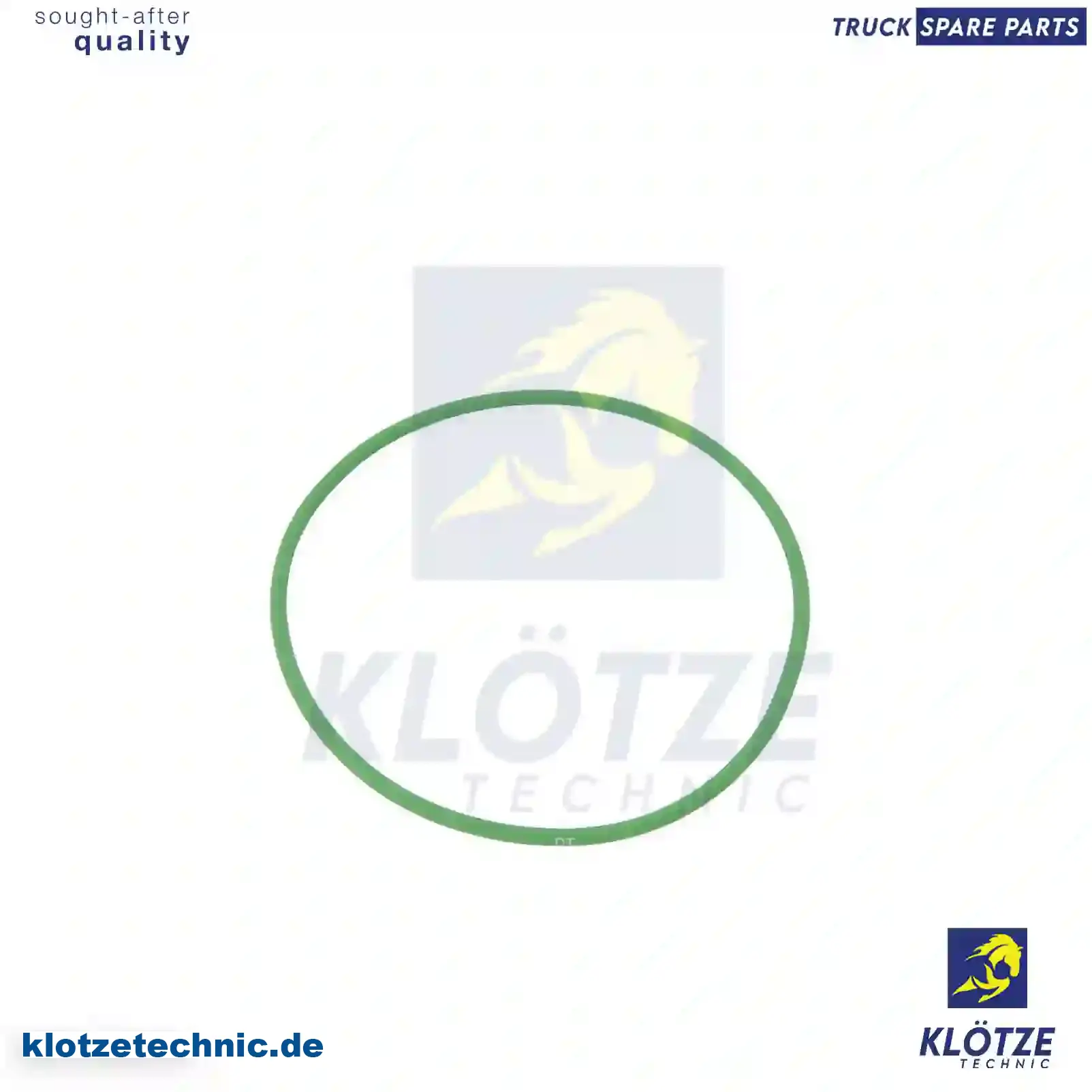 O-ring, cylinder liner, 323661, 323662, ZG01861-0008 || Klötze Technic