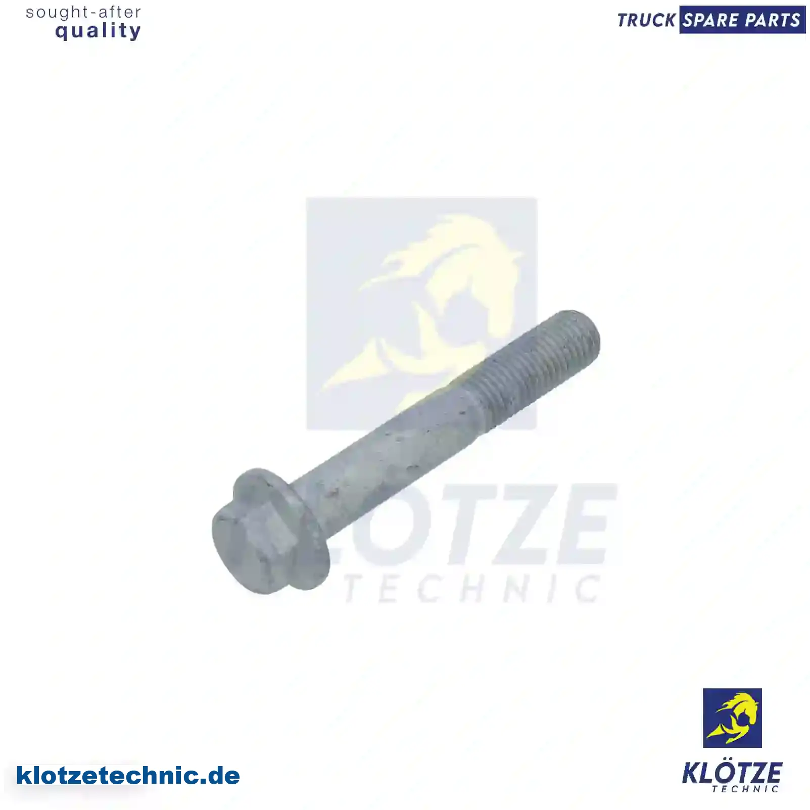 Flange screw, 7400984868, 980547, 984868, || Klötze Technic