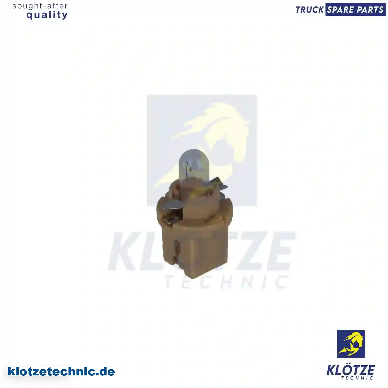 Socket bulb, 81259010076, ZG20902-0008, , , || Klötze Technic