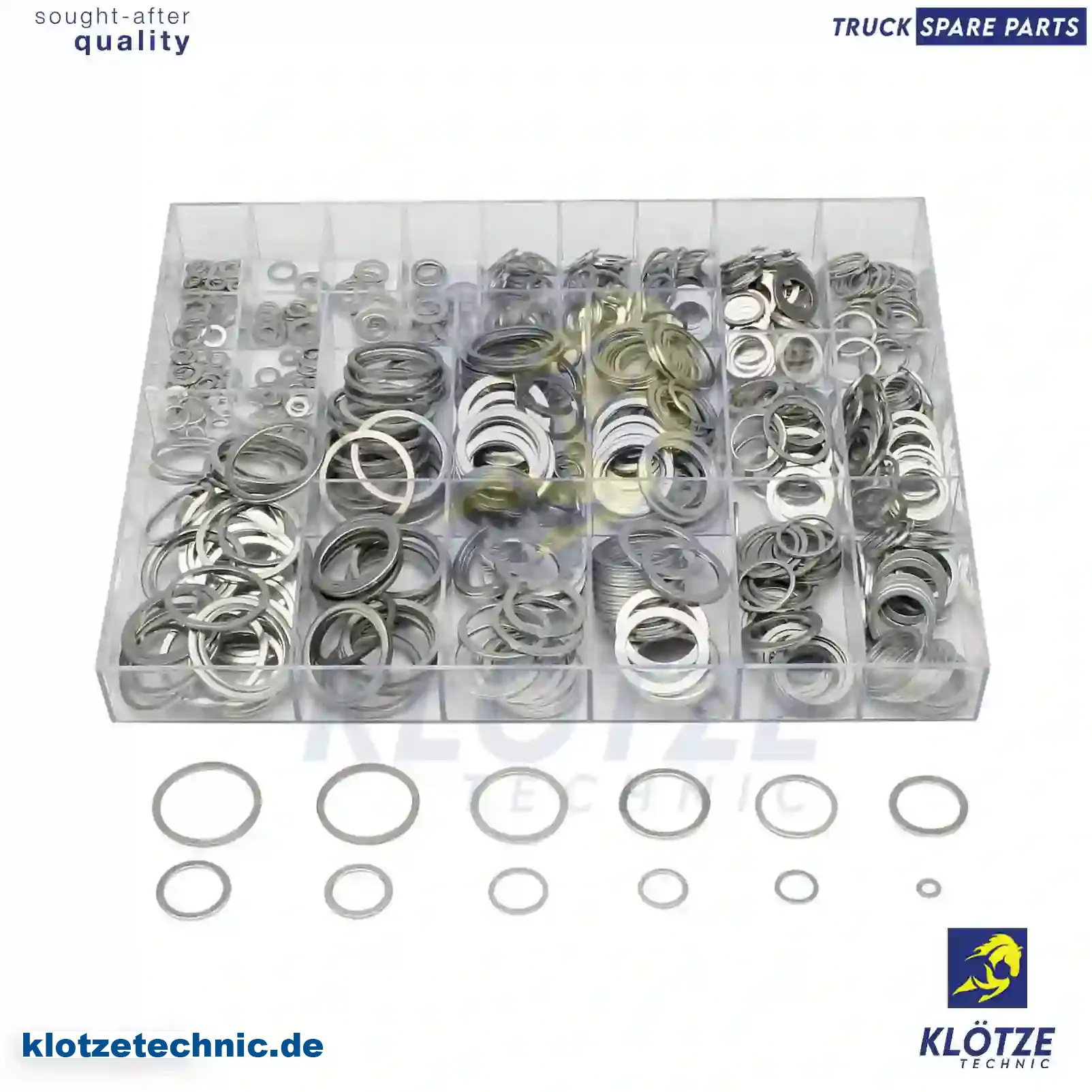 Seal ring assortment, , , || Klötze Technic