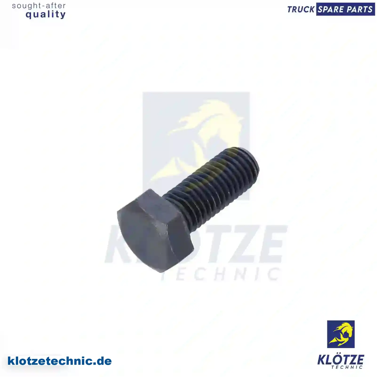 Crankshaft screw, 177986, 394591, , || Klötze Technic