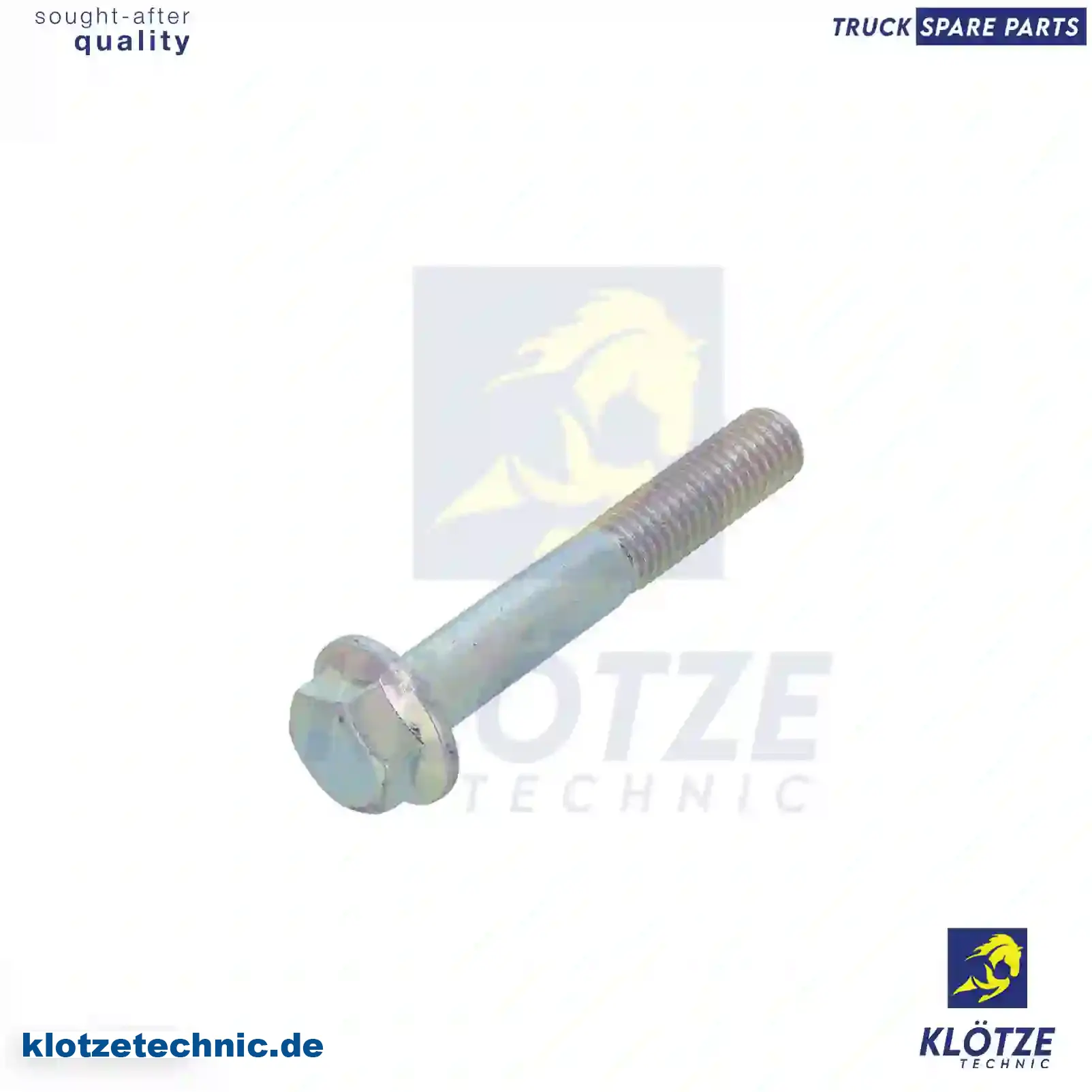 Flange screw, 06032168413, , , || Klötze Technic