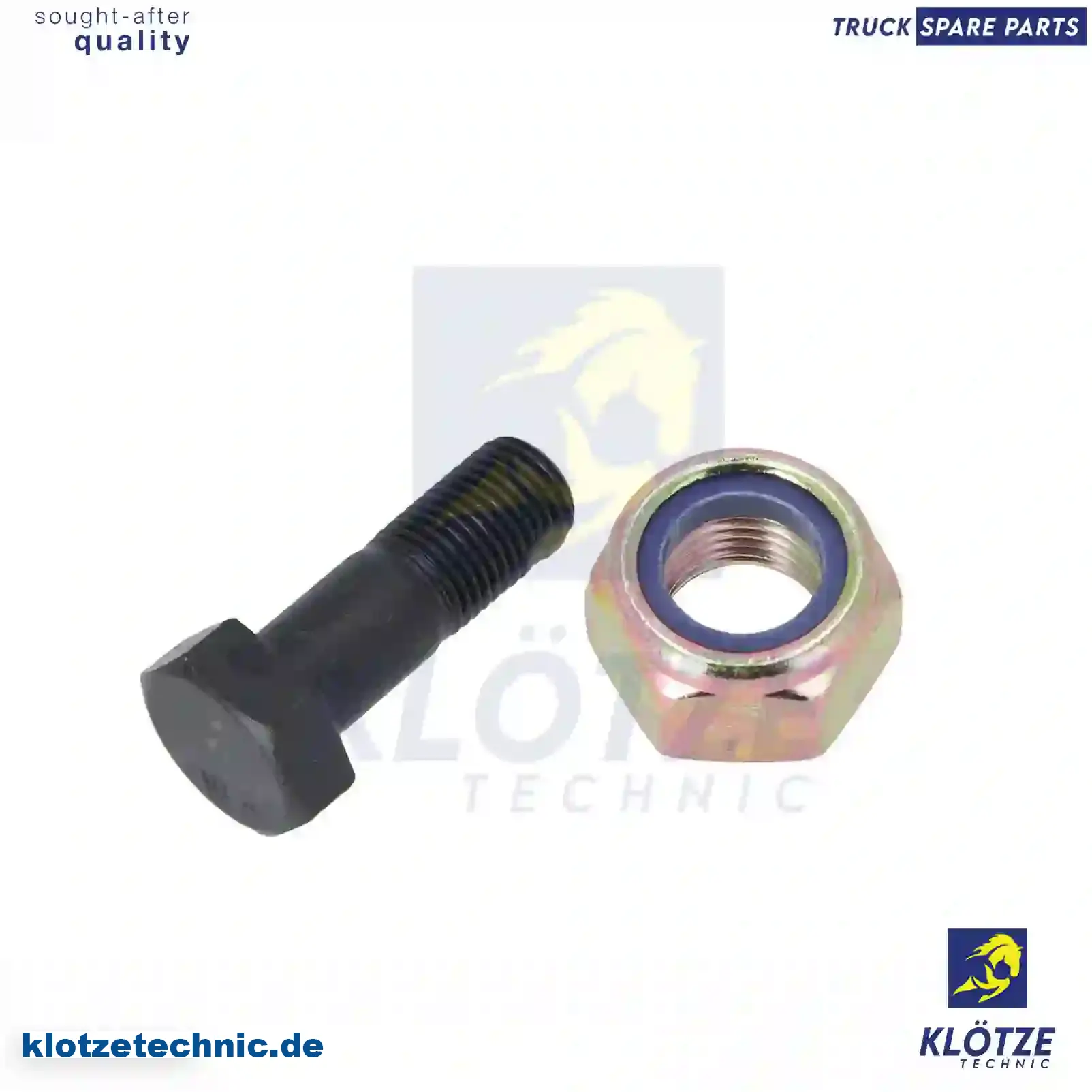 Bolt with nut, 3469902701, , , || Klötze Technic