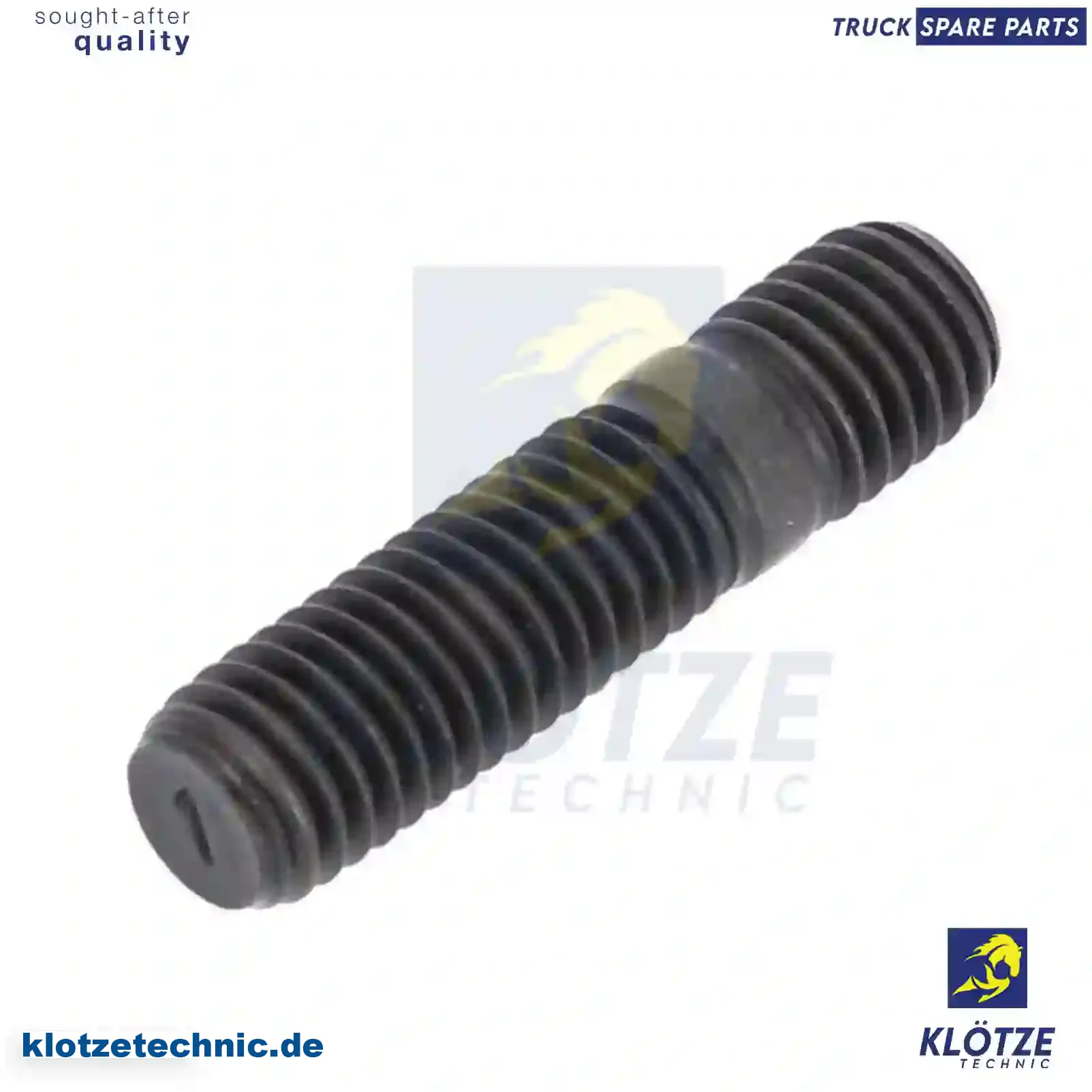 Stud bolt, 0009906005, 000939010009, 0019902005, 191892, ZG02119-0008, || Klötze Technic