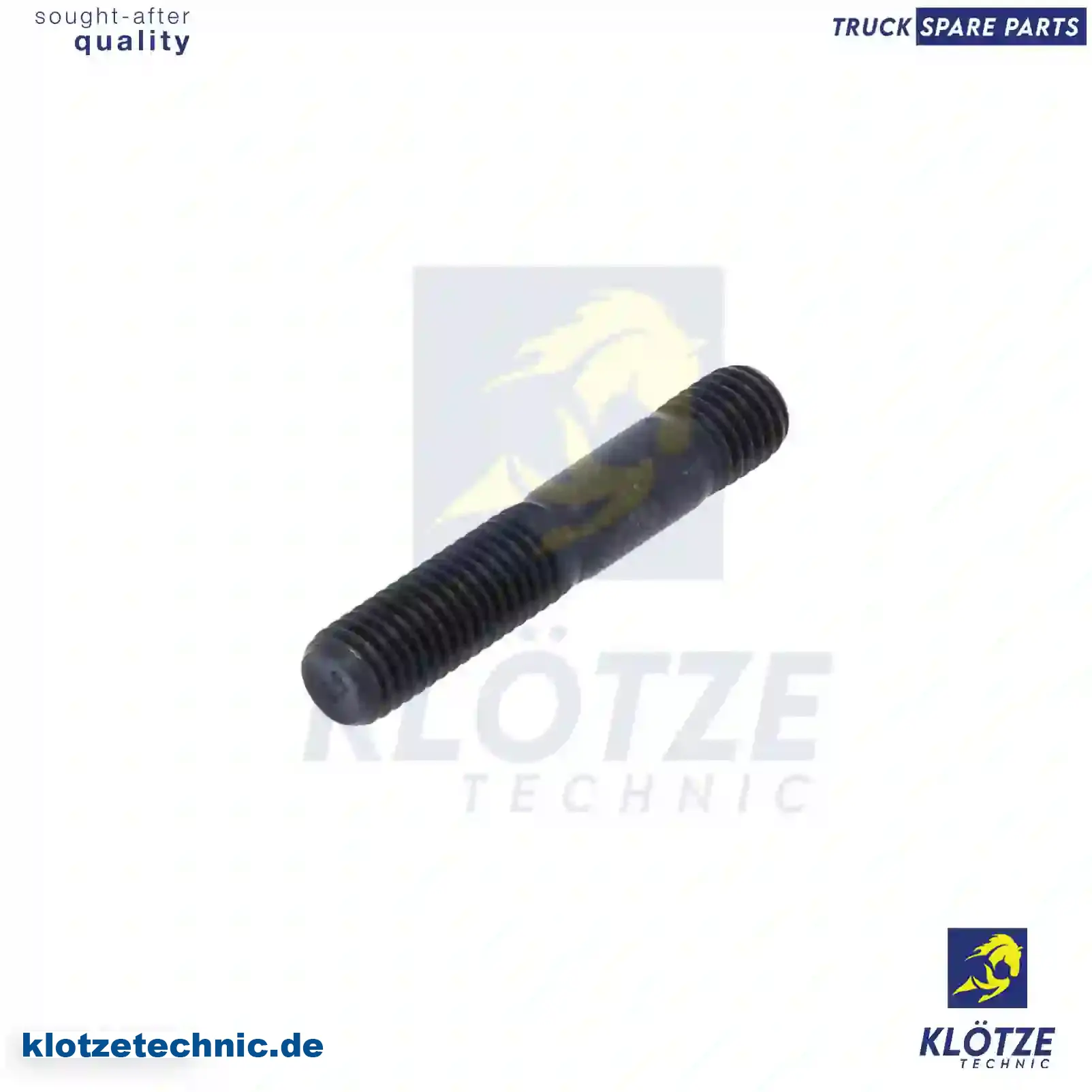 Stud bolt, 51902100017, 07W130154, ZG02117-0008, , || Klötze Technic