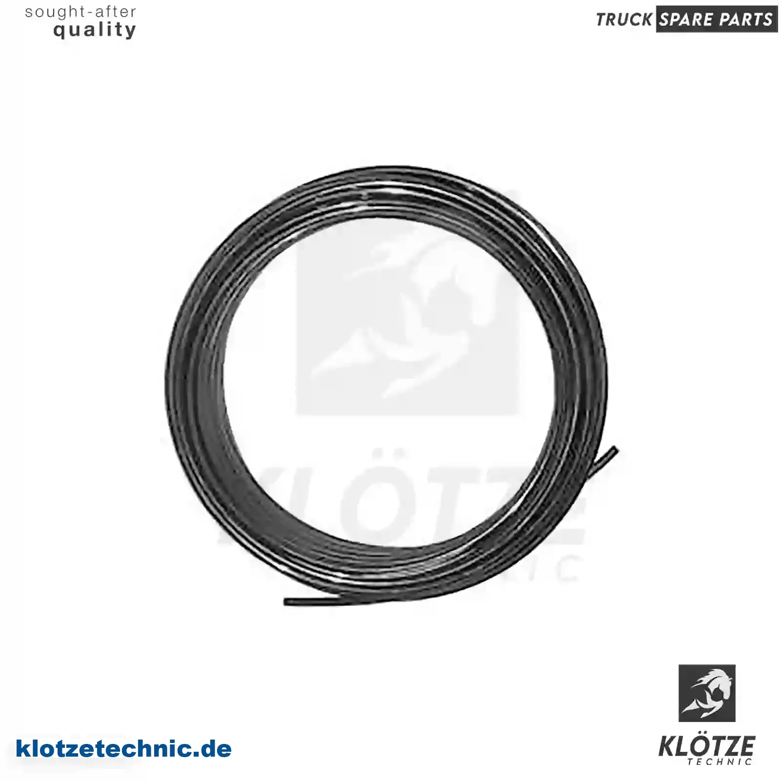 Nylon pipe, black, 1519043, 1519649, 885584, 04351609018, 04351609410, 810250, 813018, 813588, 6211815 || Klötze Technic