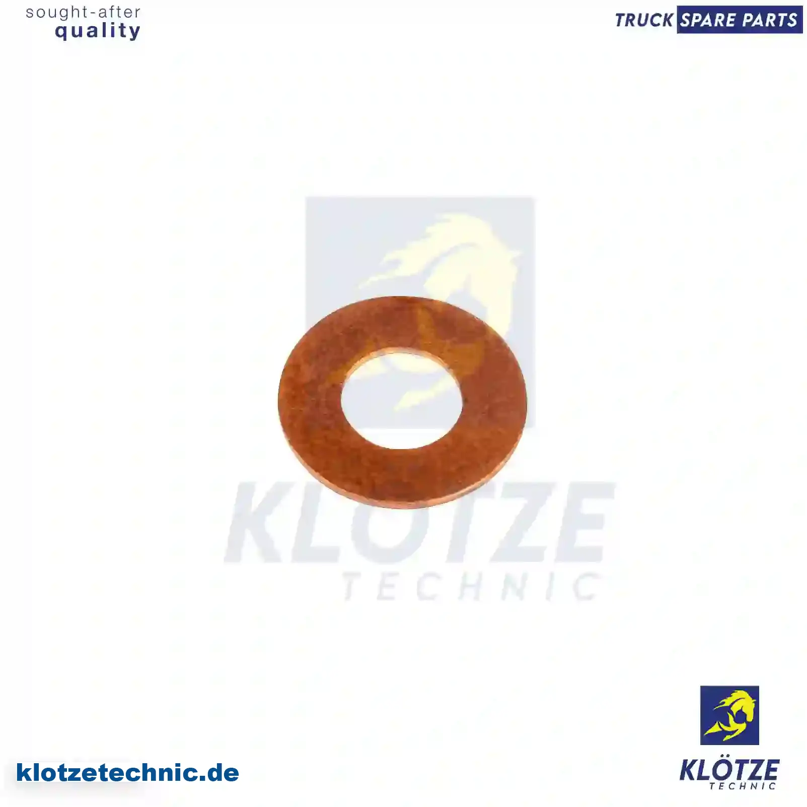 Copper washer, 5003062049, 5003062049, , , , || Klötze Technic