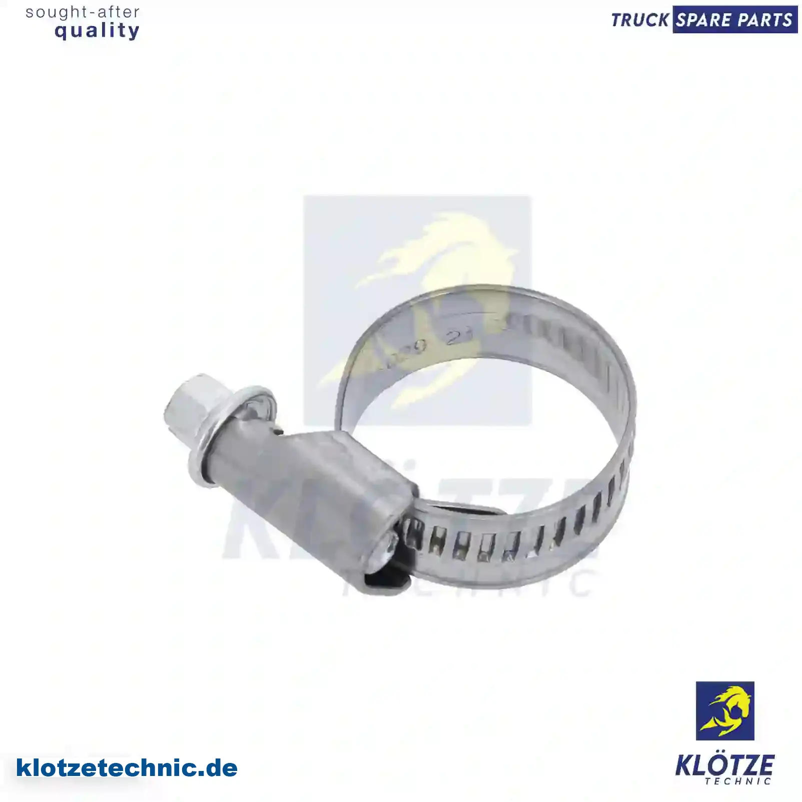 Hose clamp, 1466074, 796360, 816110, || Klötze Technic