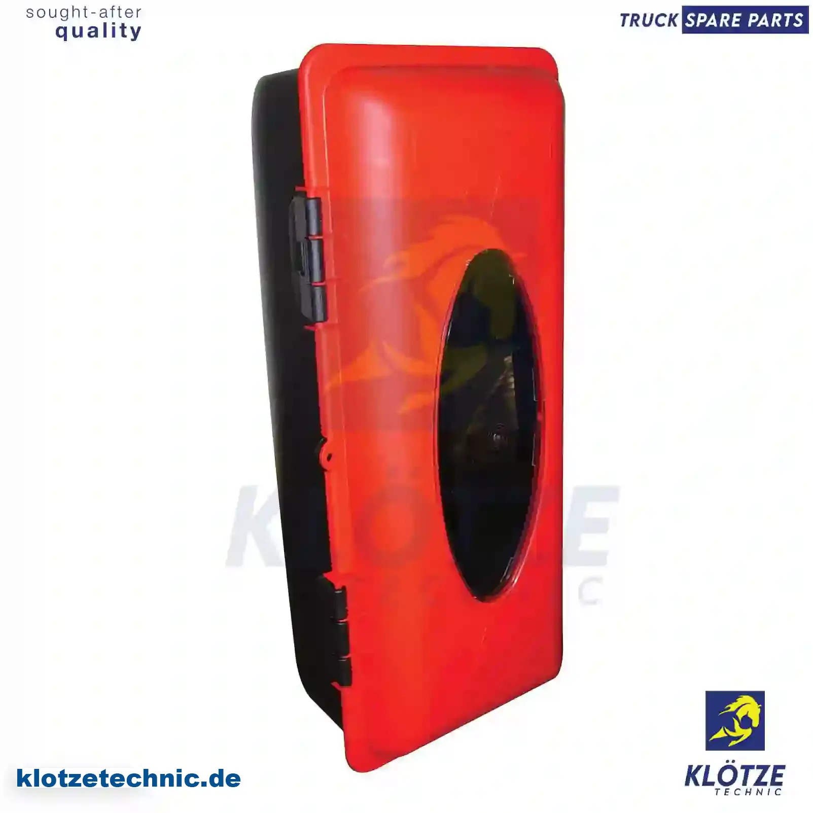 Fire extinguisher box, , , || Klötze Technic