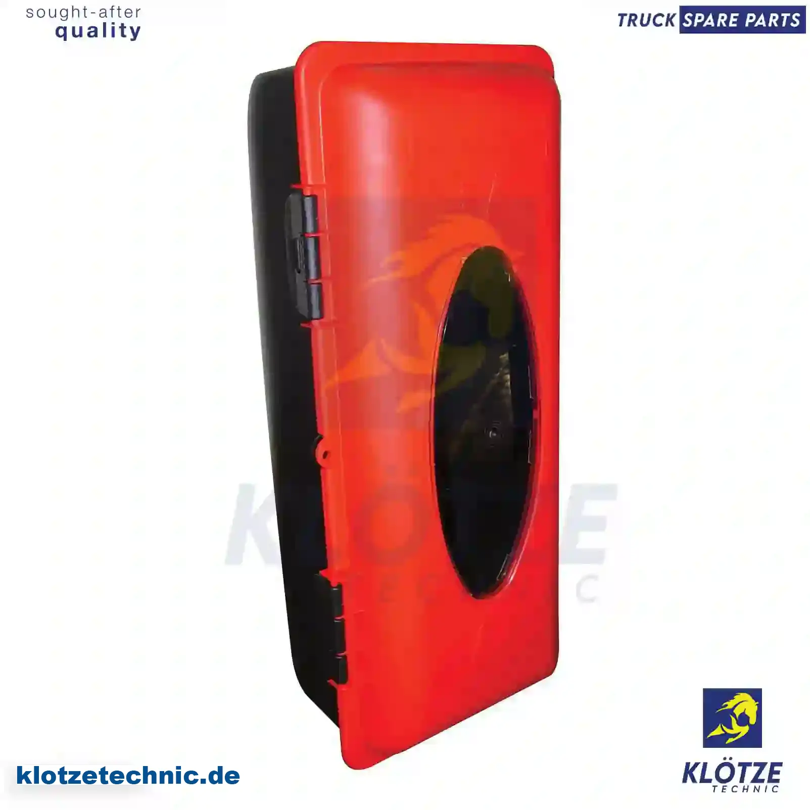 Fire extinguisher box, , , || Klötze Technic