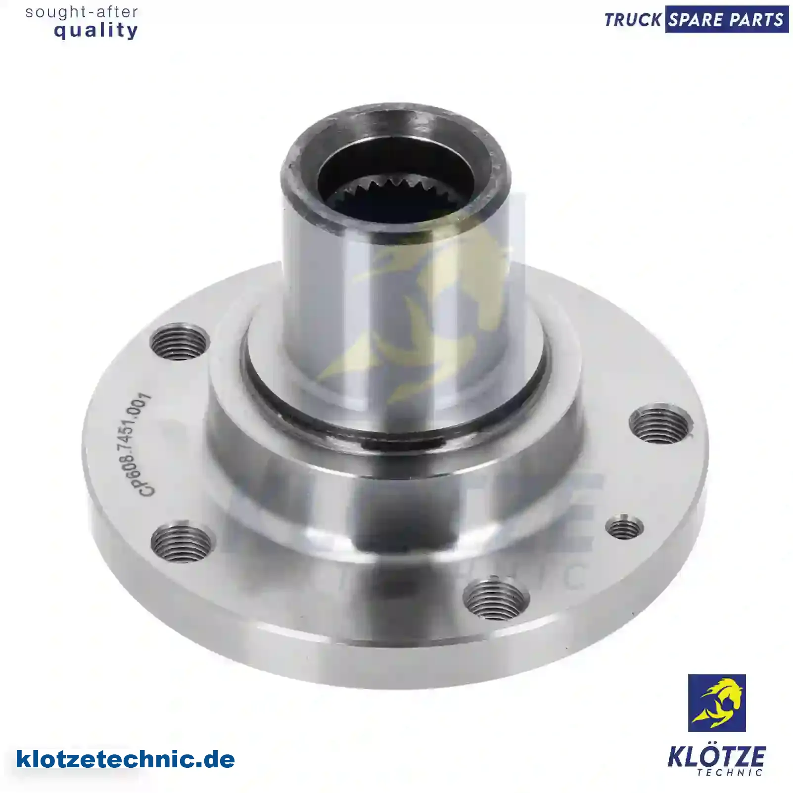 Wheel hub, without bearings, 330777, 330784, 1328045080, 1346653080, 330777, 330784 || Klötze Technic