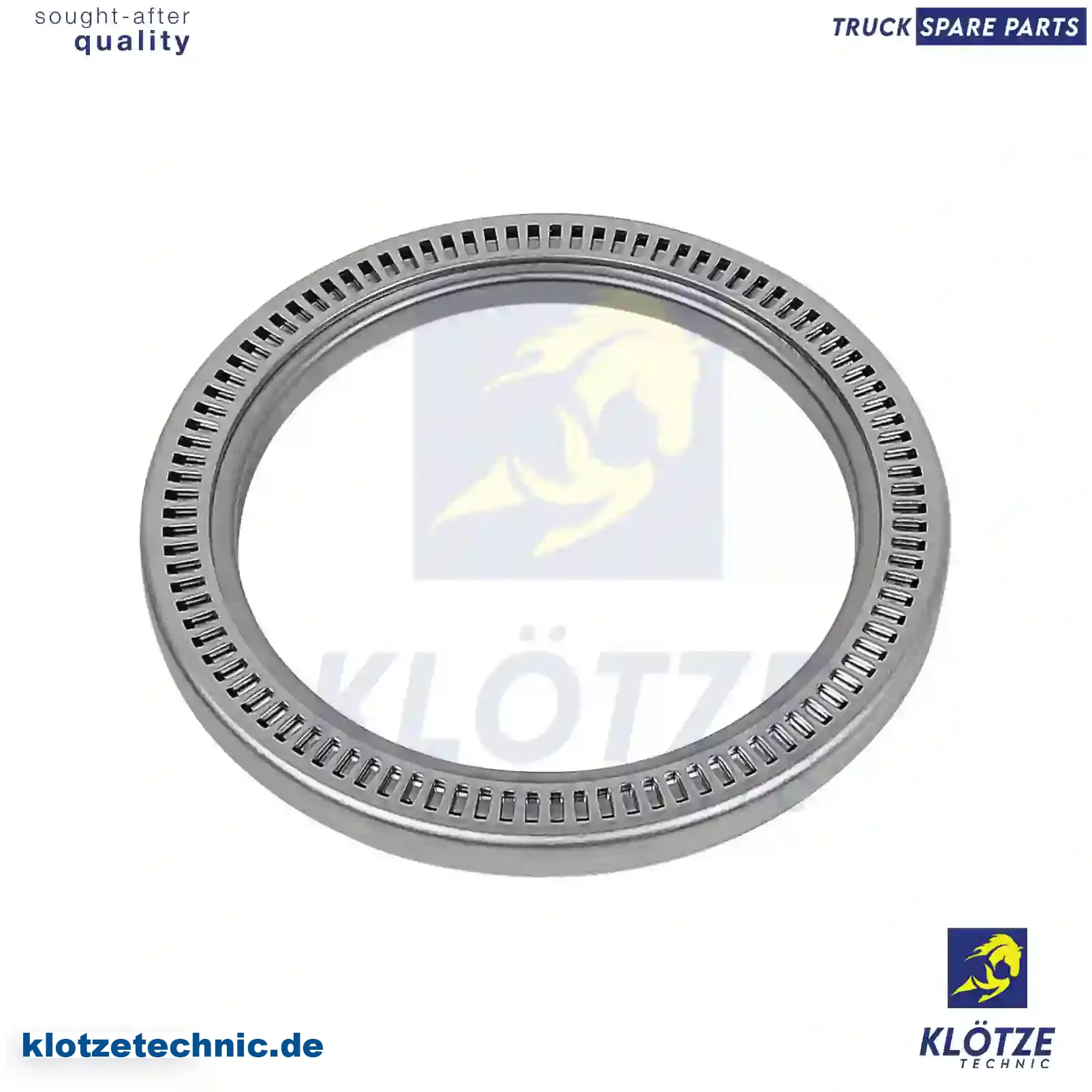 Oil seal, with ABS ring, 500023256, 36965030017, 1850981, 2494732, ZG02823-0008, || Klötze Technic