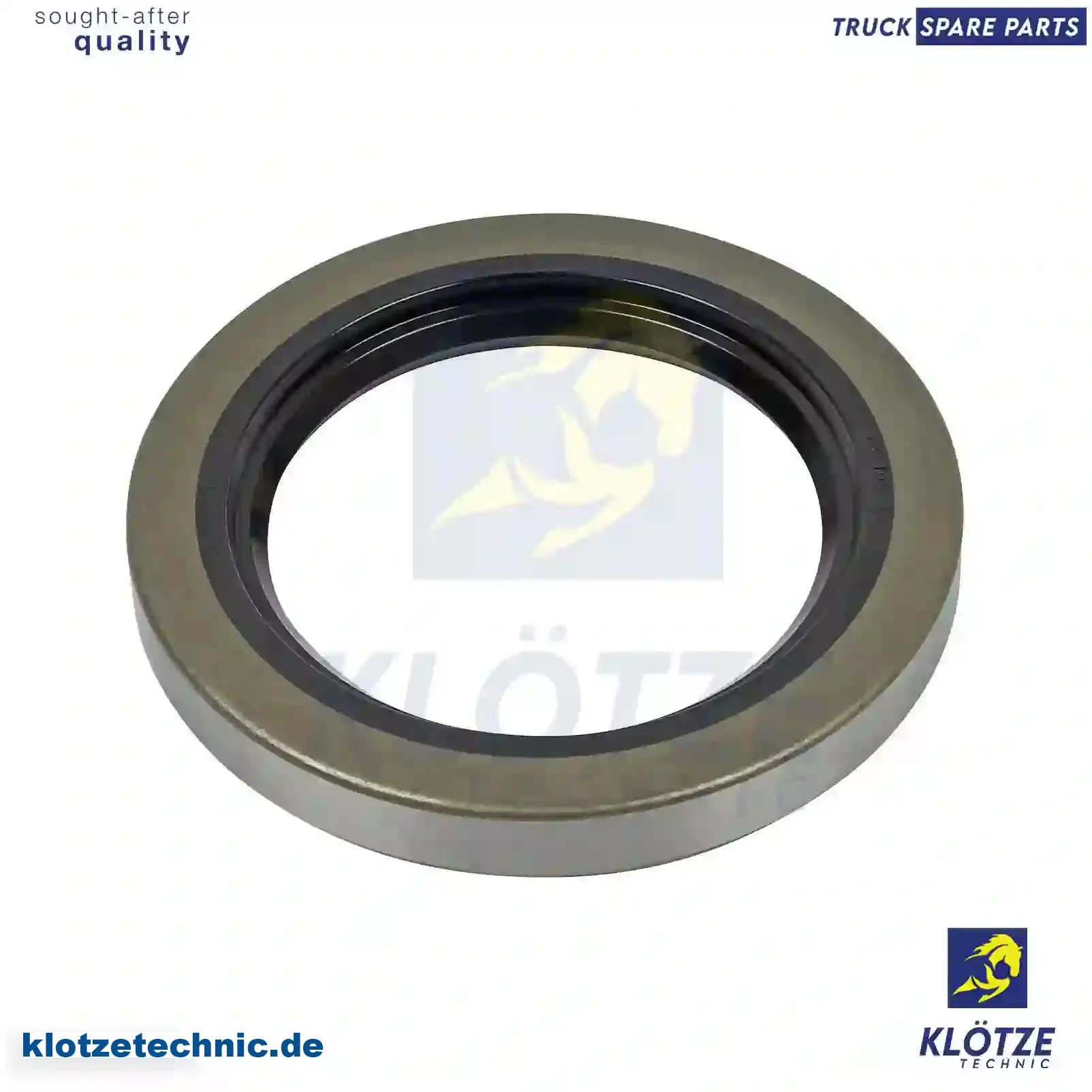 Oil seal, 06562790027, 06562790072, 06562790073, 06562790366, 81965010907, 87661683912, 0109975346, 5000280664, 5000281065, 38696, 386968 || Klötze Technic