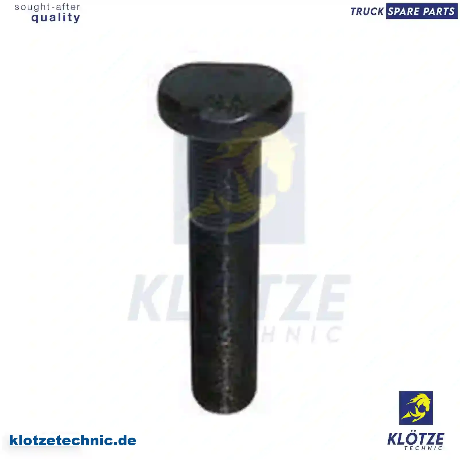 Wheel bolt, complete, 81455010141S1, 0004013771S1, , , || Klötze Technic