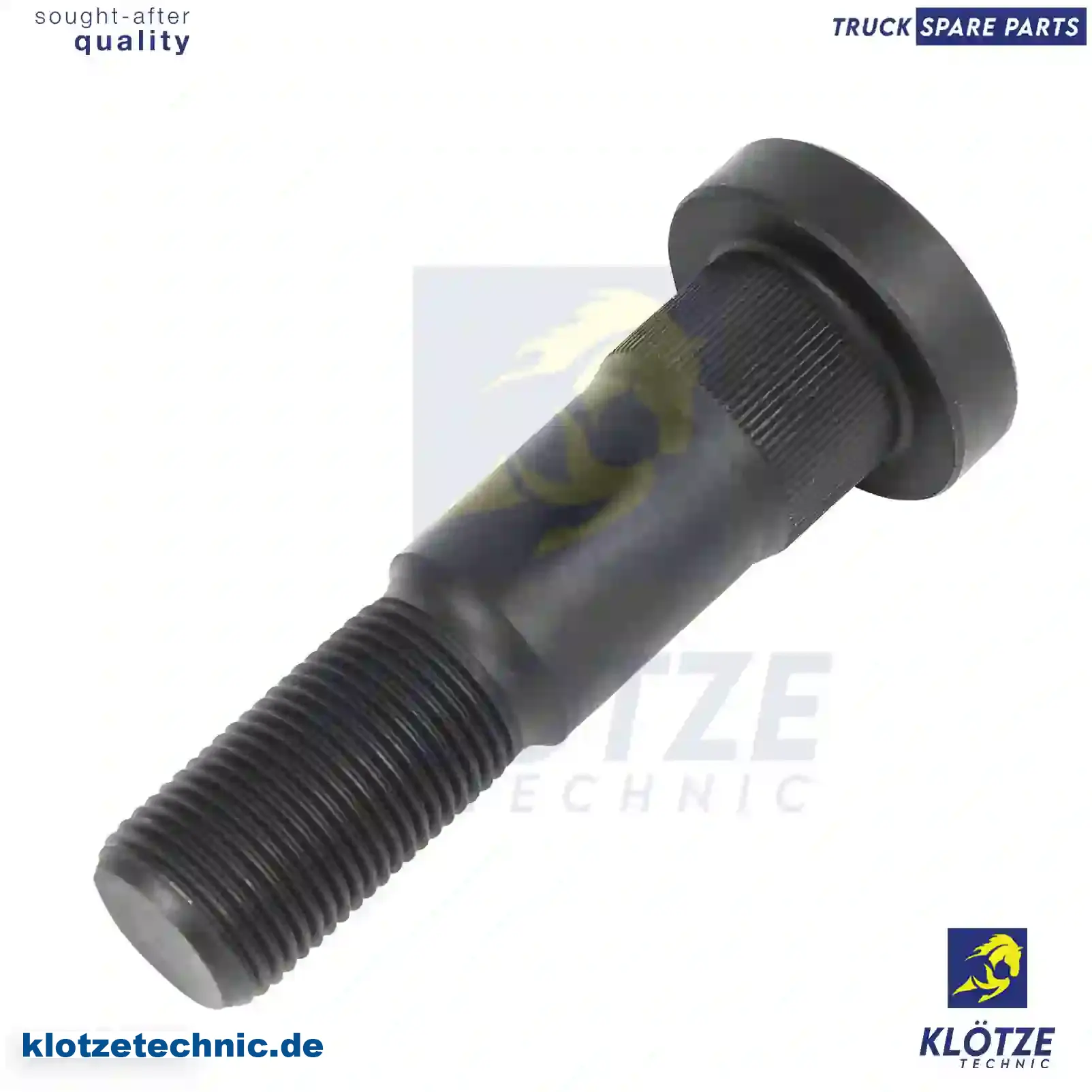 Wheel bolt, 3963997, ZG41917-0008, , , || Klötze Technic