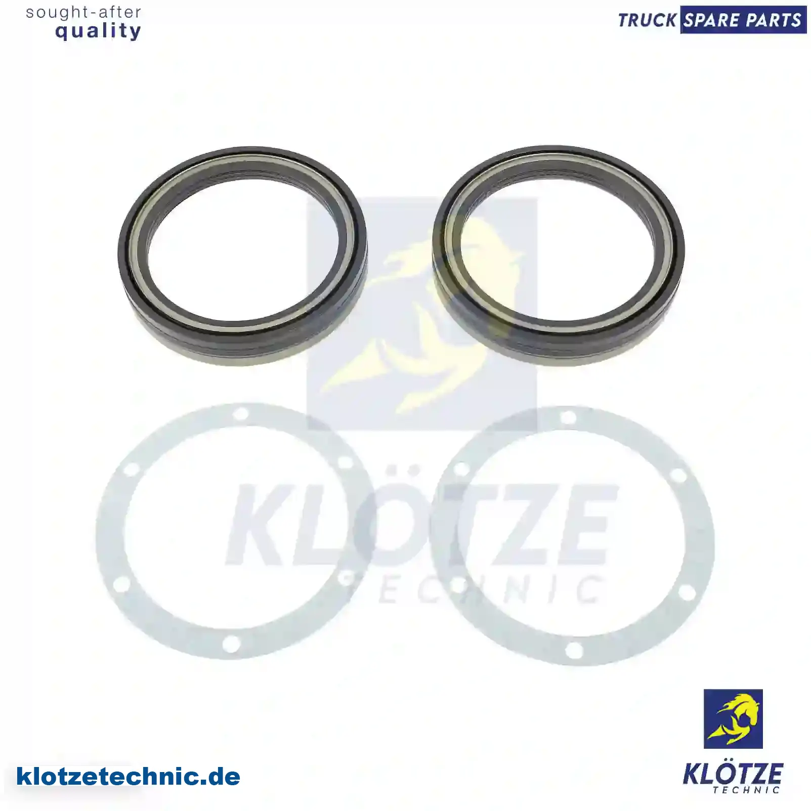 Gasket kit, wheel hub, AXL103, 2116910 || Klötze Technic