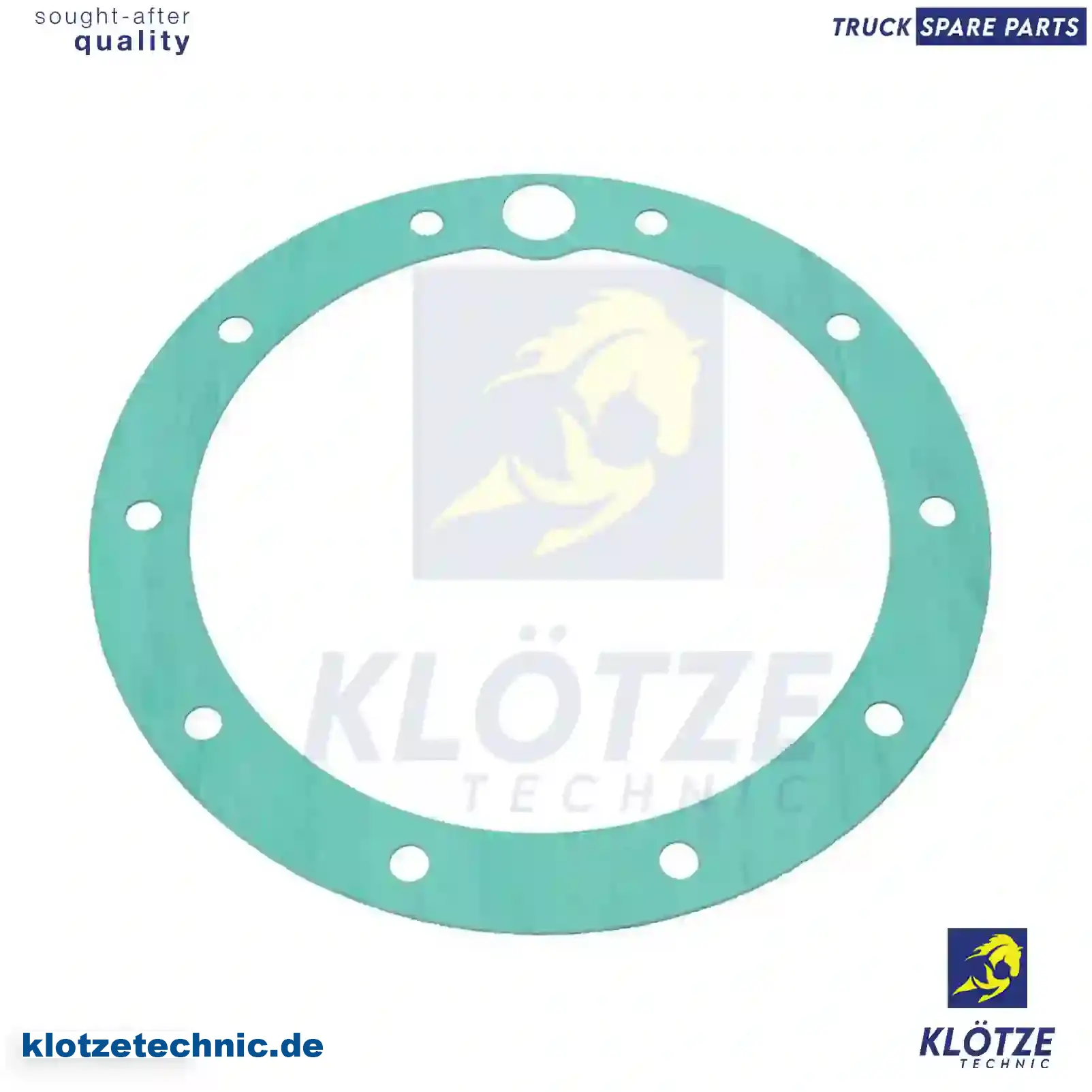 Gasket, hub cover, 6243560080, 6503560080, ZG30034-0008 || Klötze Technic