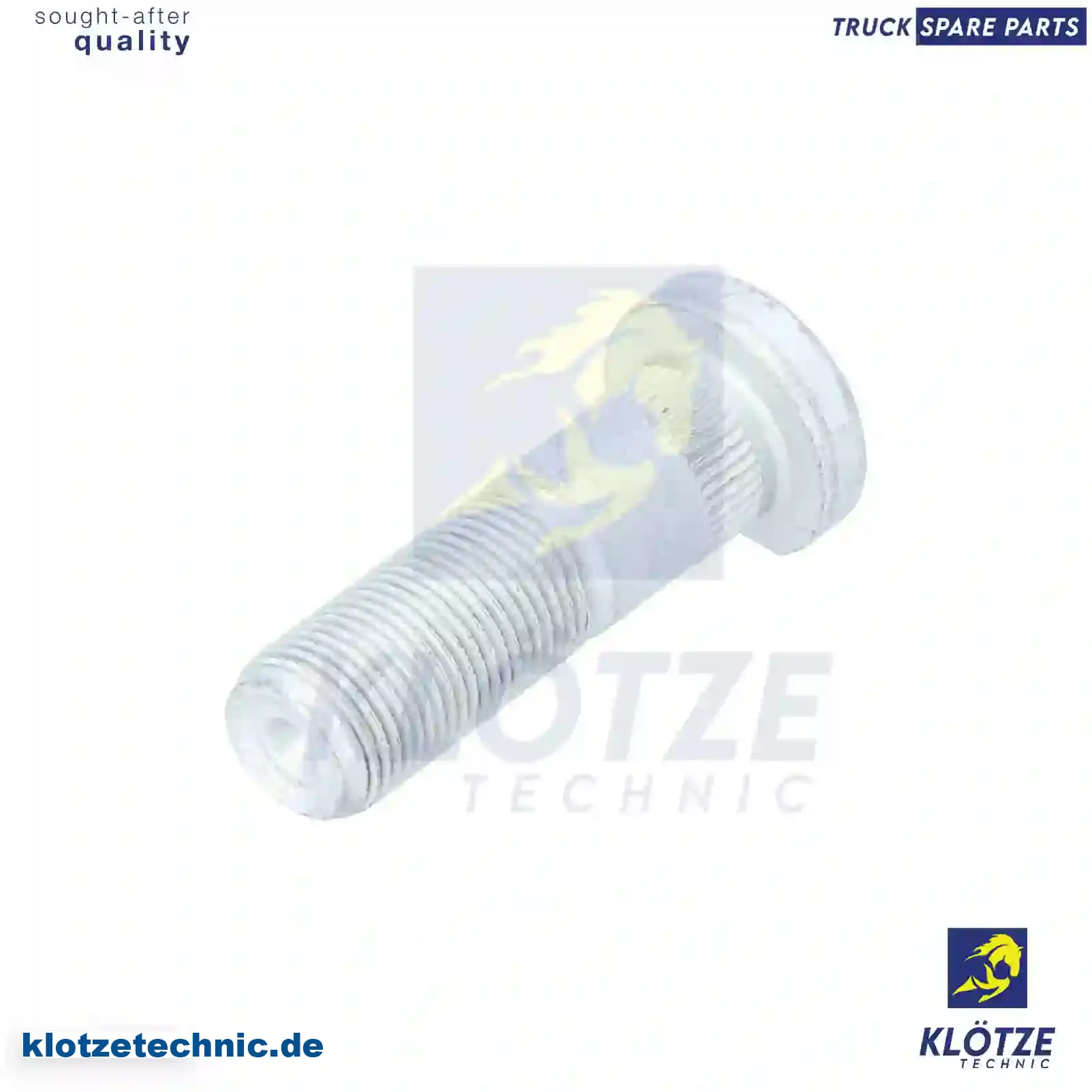 Wheel bolt, 42119082, 46390477, , , || Klötze Technic