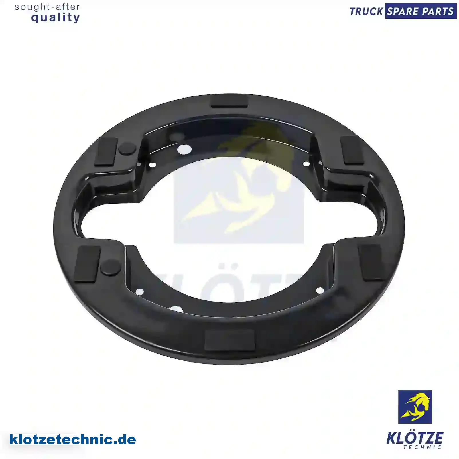 Brake shield, 42536199, ZG50296-0008, || Klötze Technic