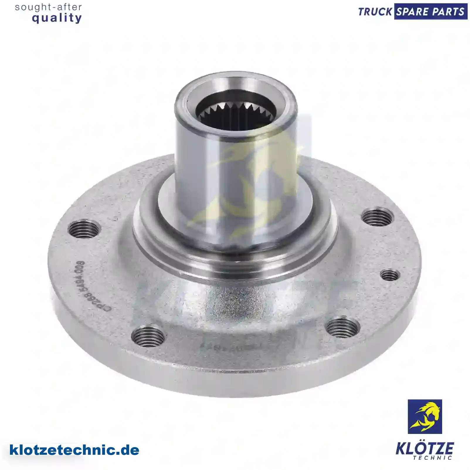 Wheel hub, without bearings, 9111024, 93194459, 40202-00Q0B, 40202-00QAC, 4403024, 4418607, 7700313184, 8200807882 || Klötze Technic