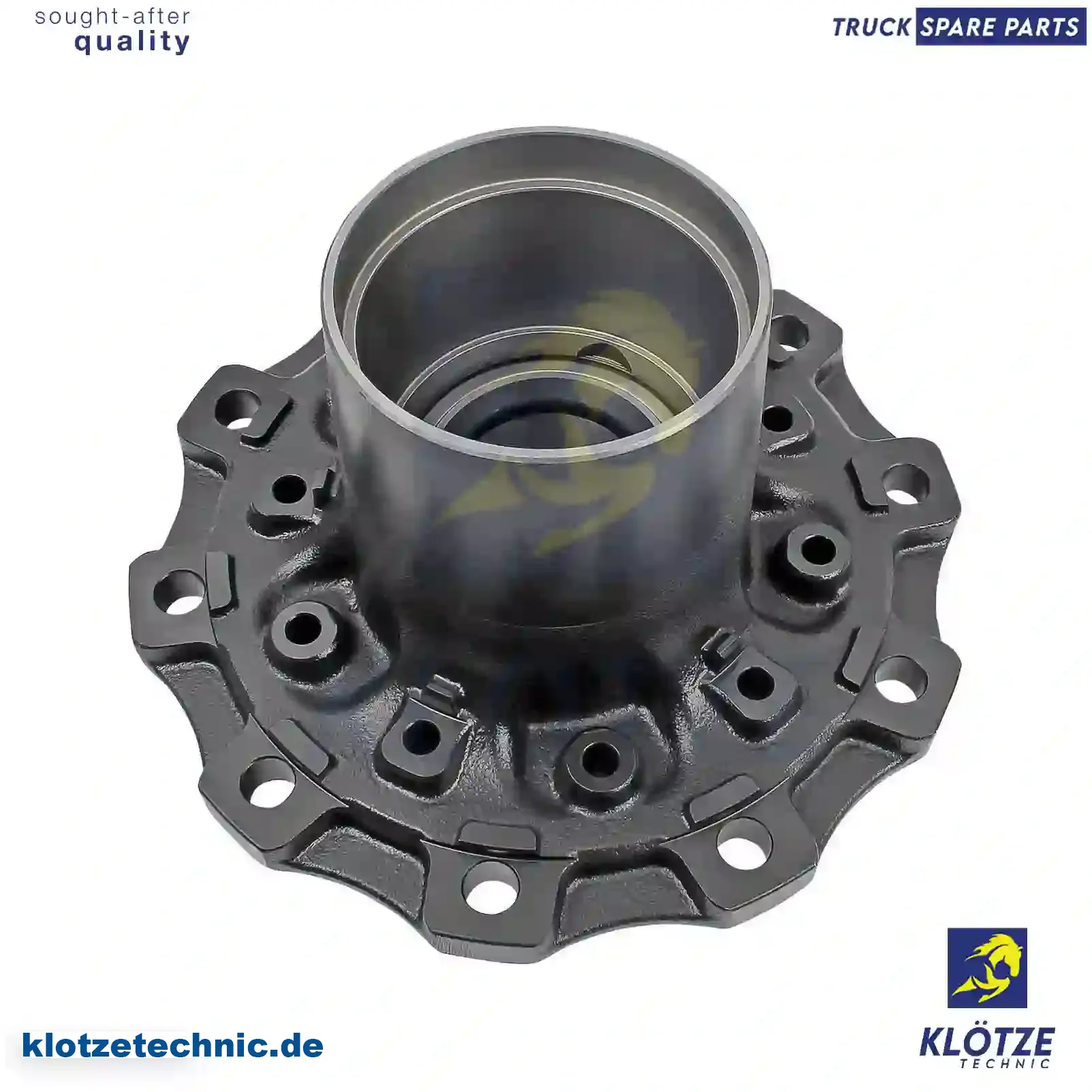 Wheel hub, with bearing, JAE0250300935, 0003500935S, , , , , || Klötze Technic