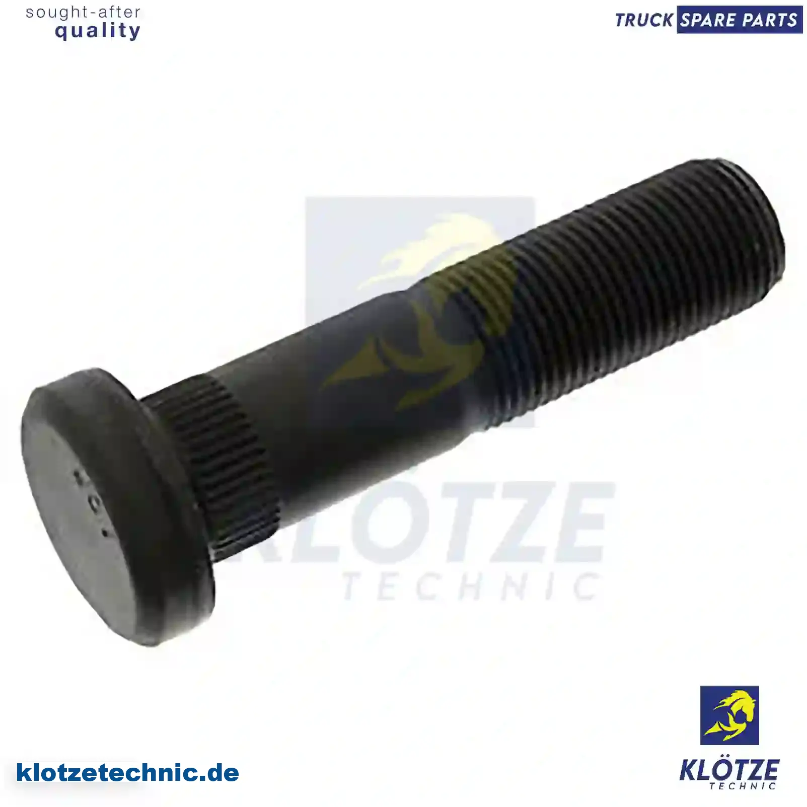 Wheel bolt, 07168333, 42117465, , , , || Klötze Technic