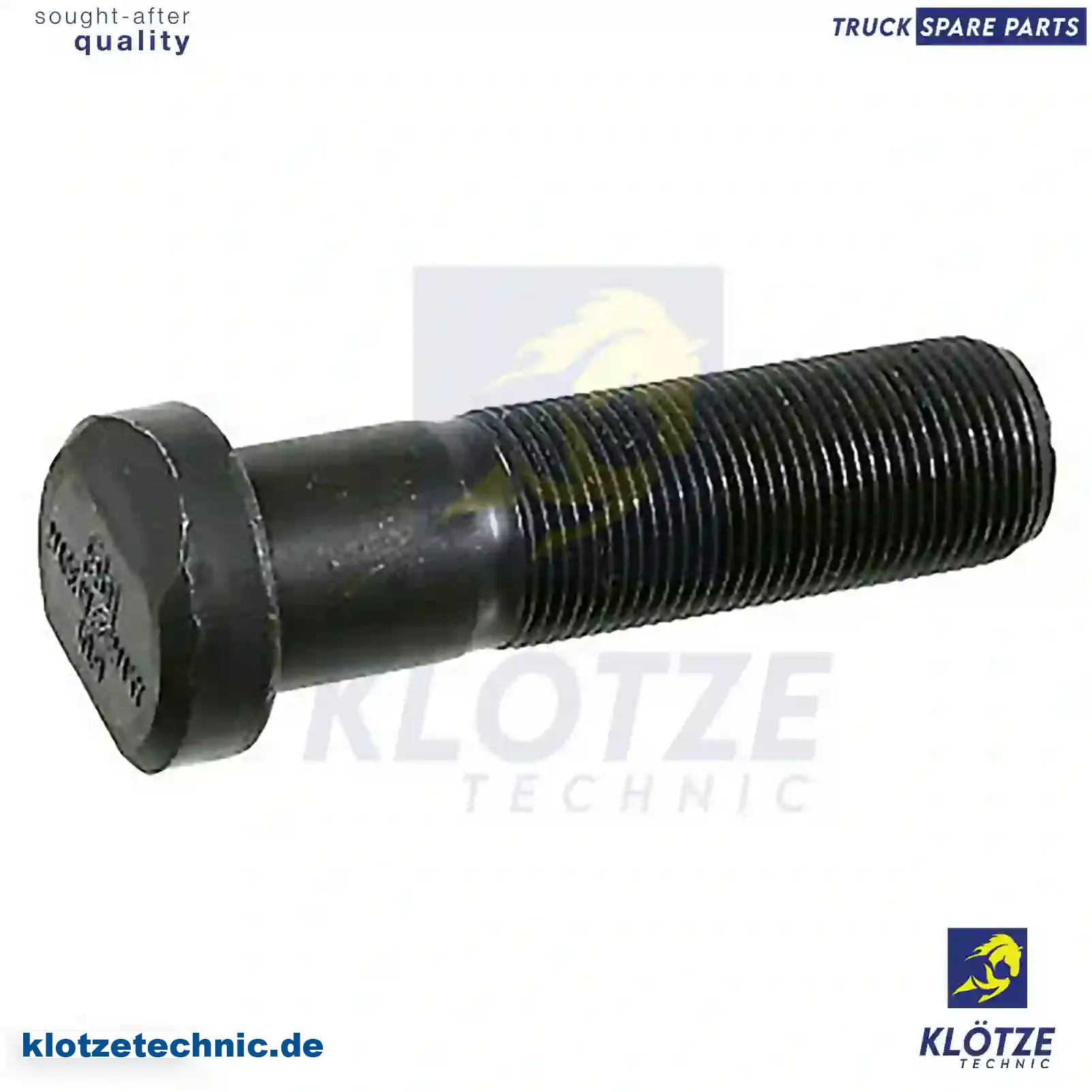 Wheel bolt, complete, 0004012471S3, 3894010071S3, , , || Klötze Technic