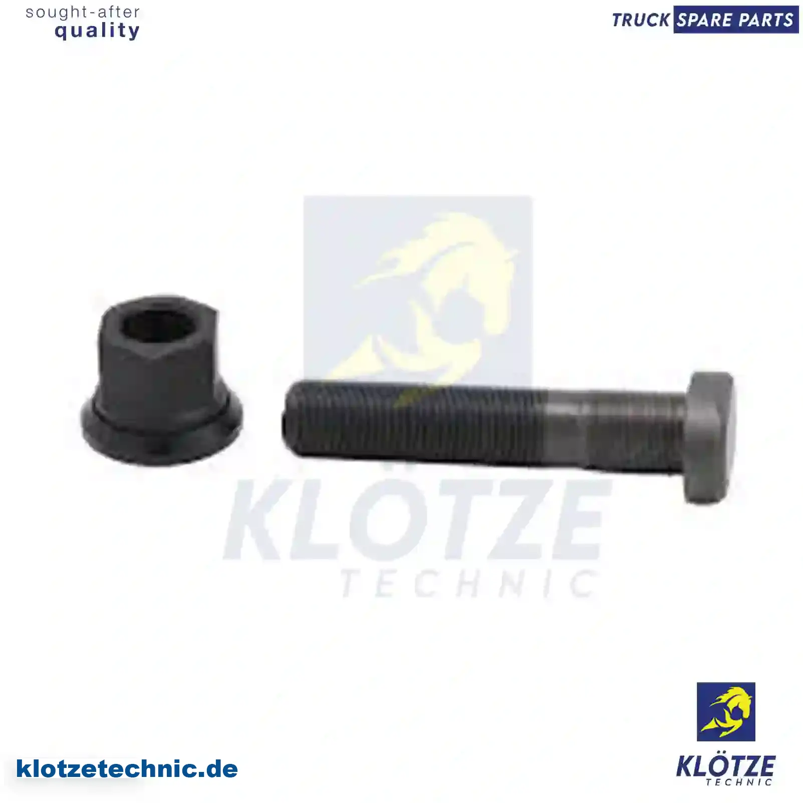 Wheel bolt, complete, 0004013771S4, , , , || Klötze Technic