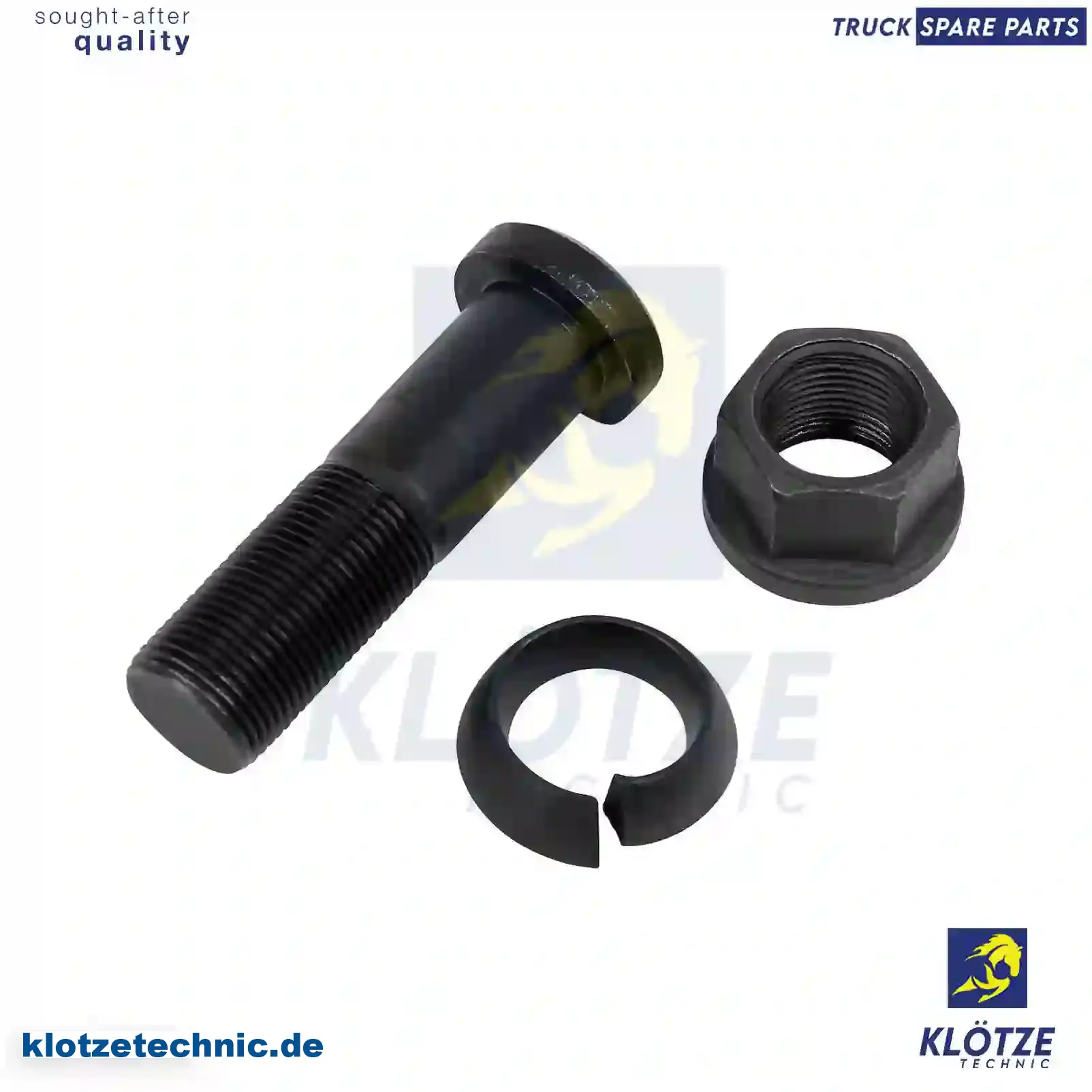 Wheel bolt, complete, 3524020171S2, , , , || Klötze Technic