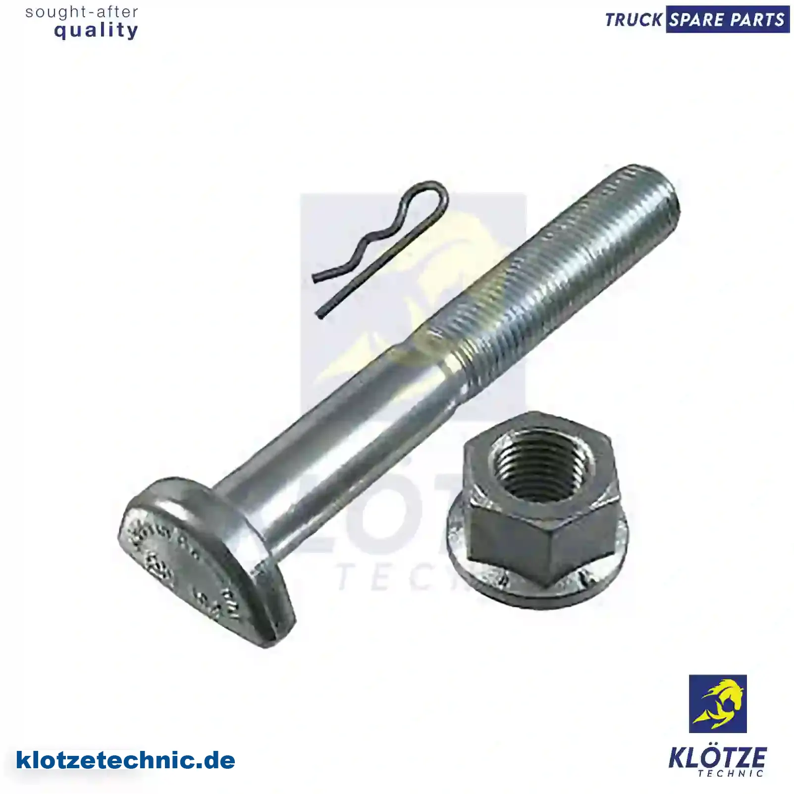 Wheel bolt, complete, 3154020170S, , , || Klötze Technic