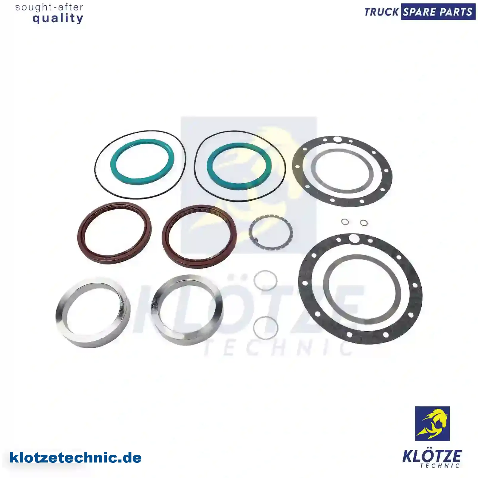 Repair kit, wheel hub, double kit, 9403501435, 9403501535, ZG30131-0008 || Klötze Technic