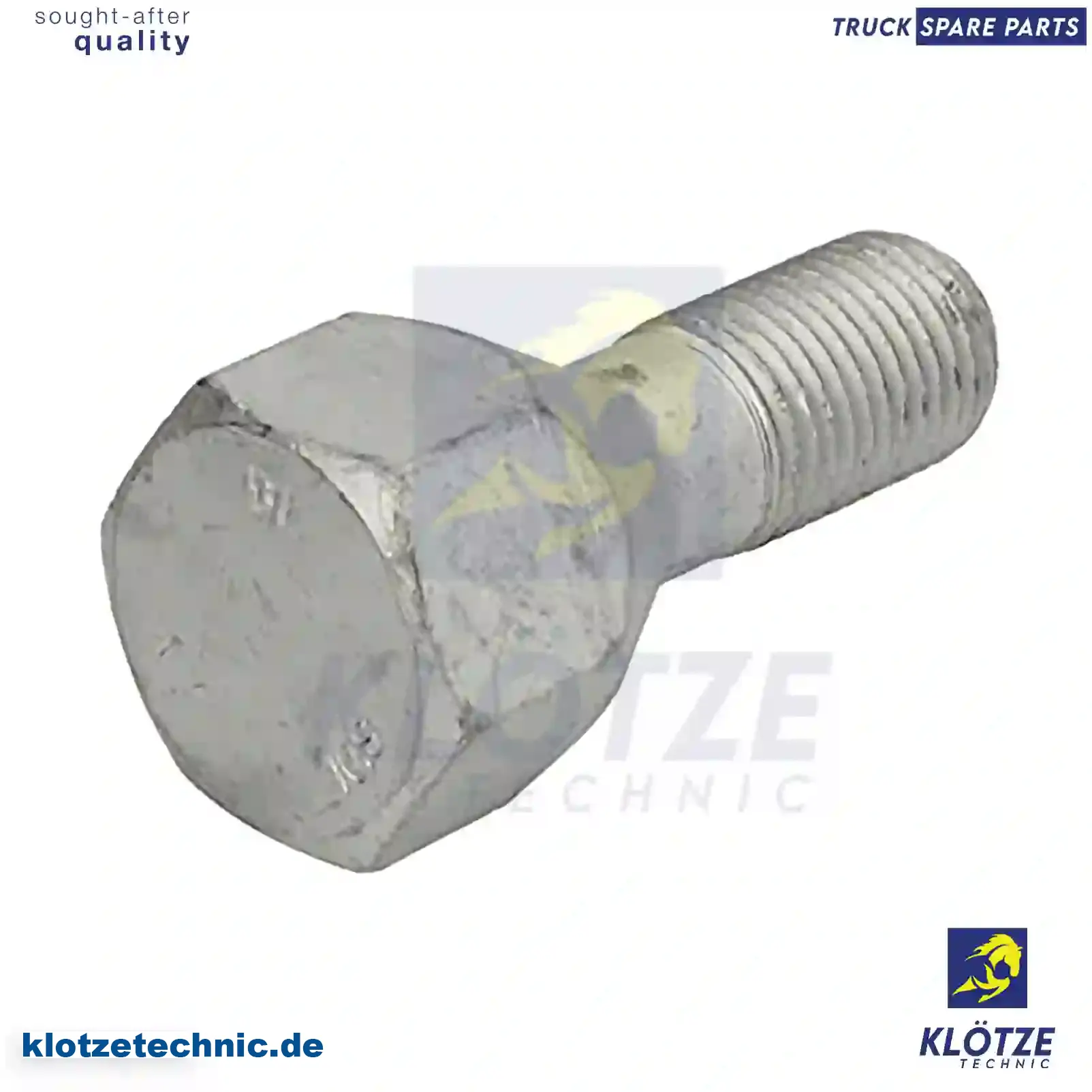 Wheel bolt, 540553, 540575, 1345713080, 540553, 540575 || Klötze Technic