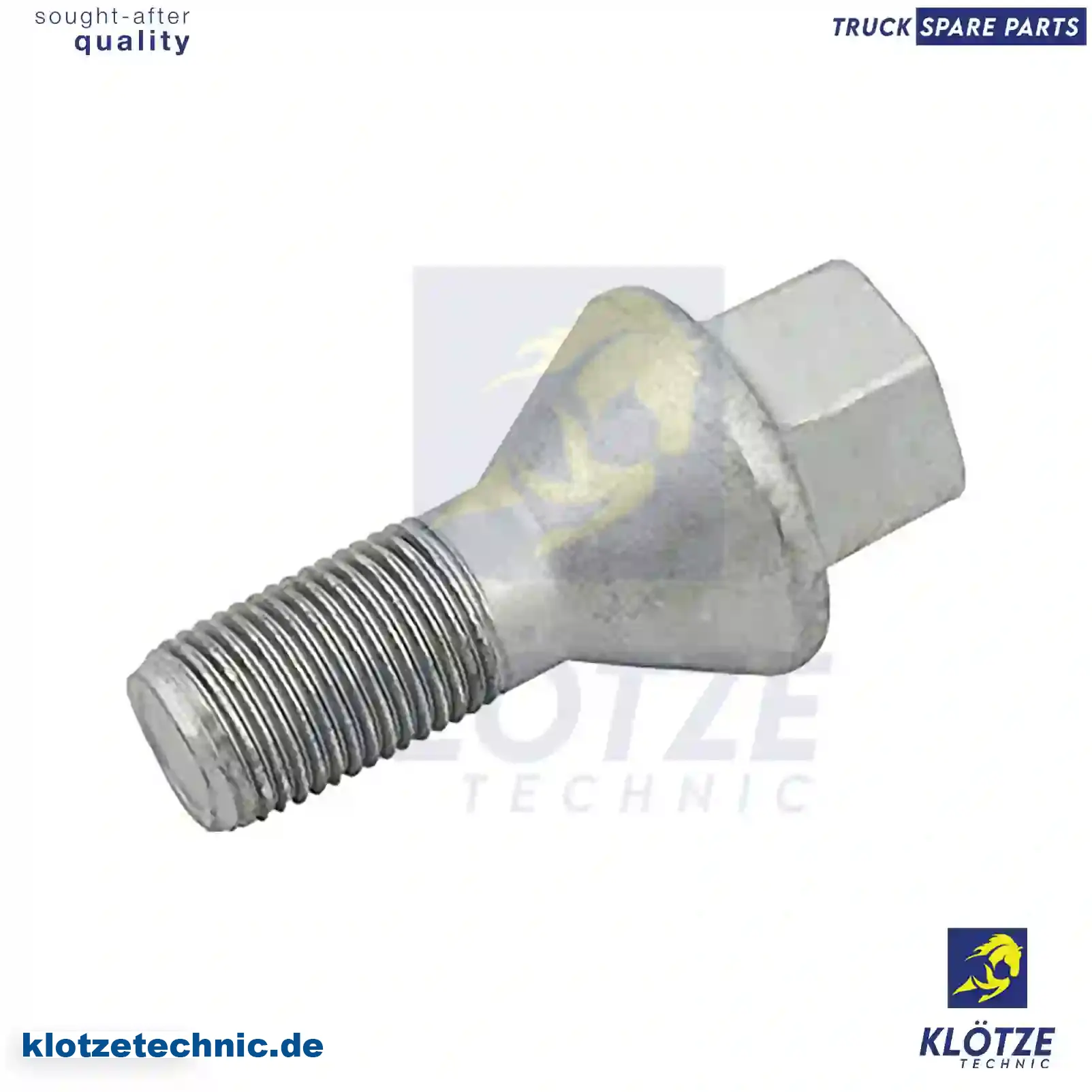 Wheel bolt, 540579, 1351203080, 540579, , || Klötze Technic