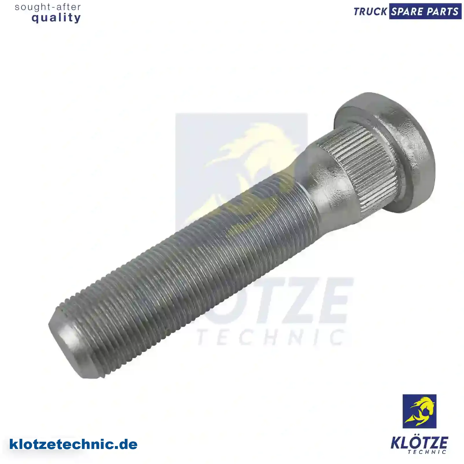 Wheel bolt, 7420515518, 20515518, ZG41906-0008, , , || Klötze Technic