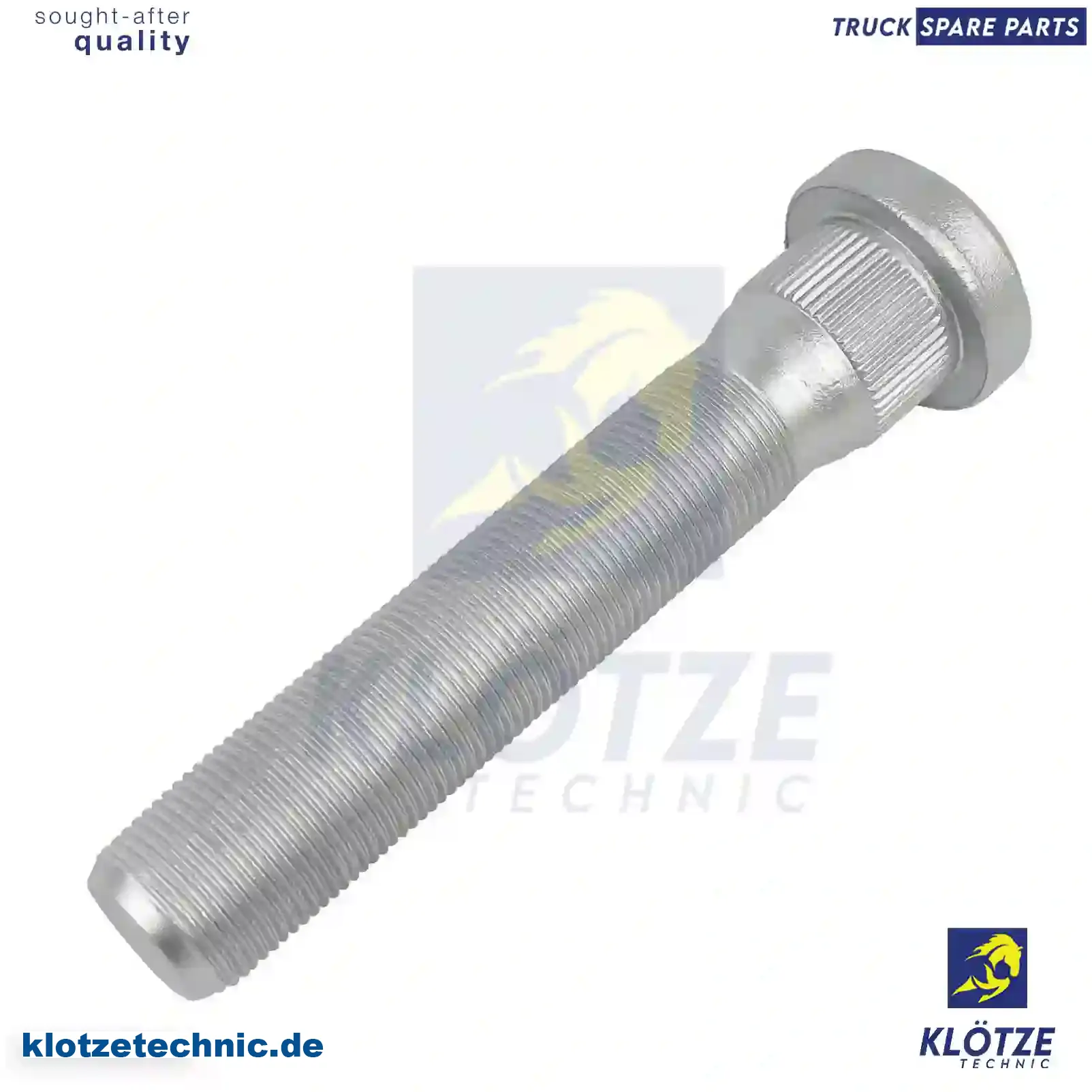 Wheel bolt, 7420553560, 20553560, ZG41907-0008, , || Klötze Technic