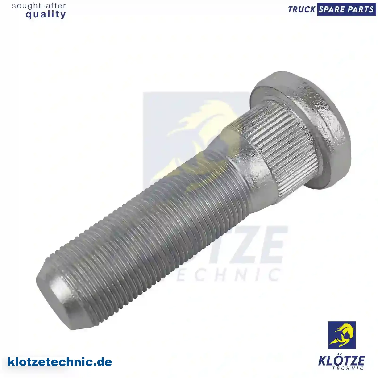 Wheel bolt, 7420515514, 20515514, ZG41909-0008, , || Klötze Technic