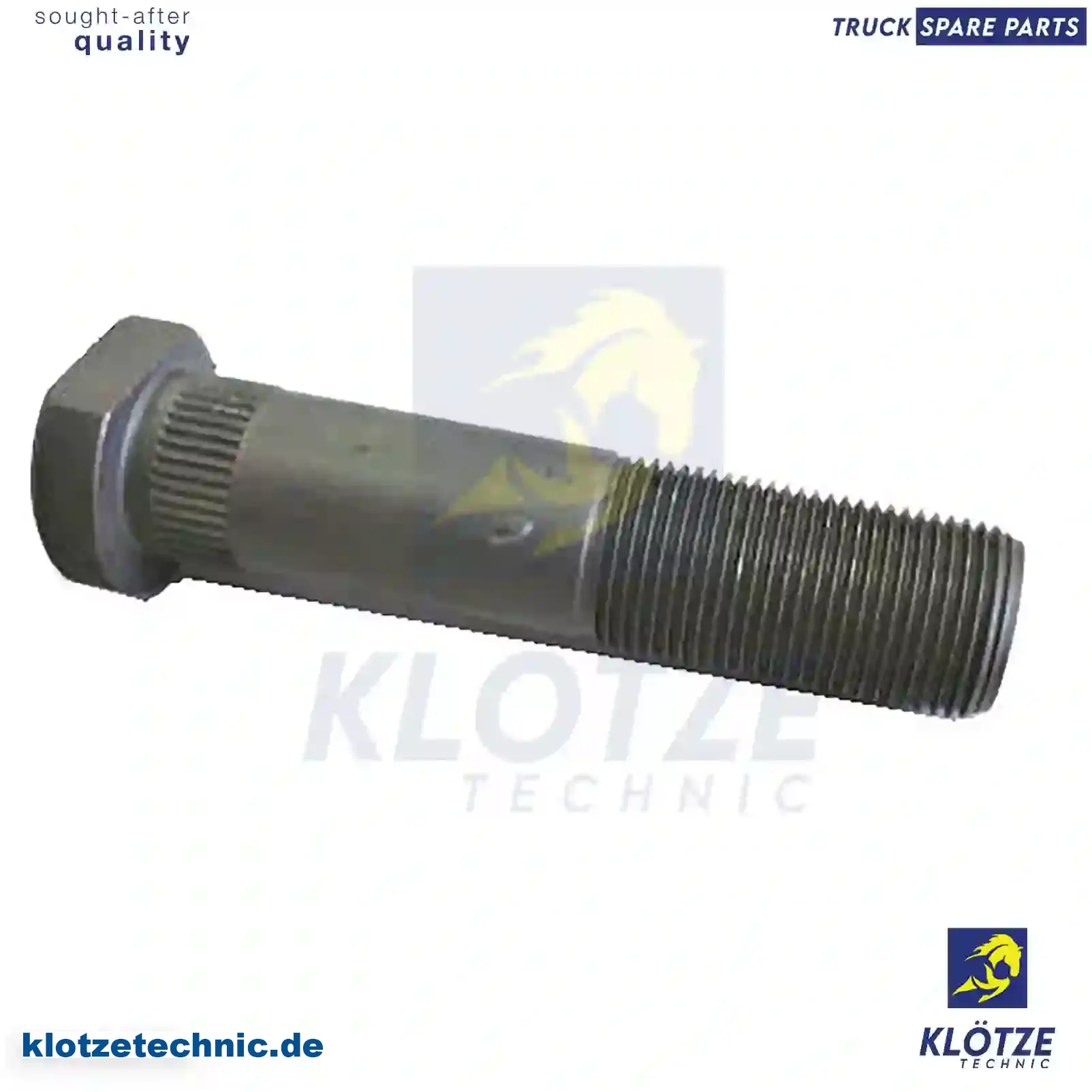 Wheel bolt, 42064824, 42117453, , , , || Klötze Technic